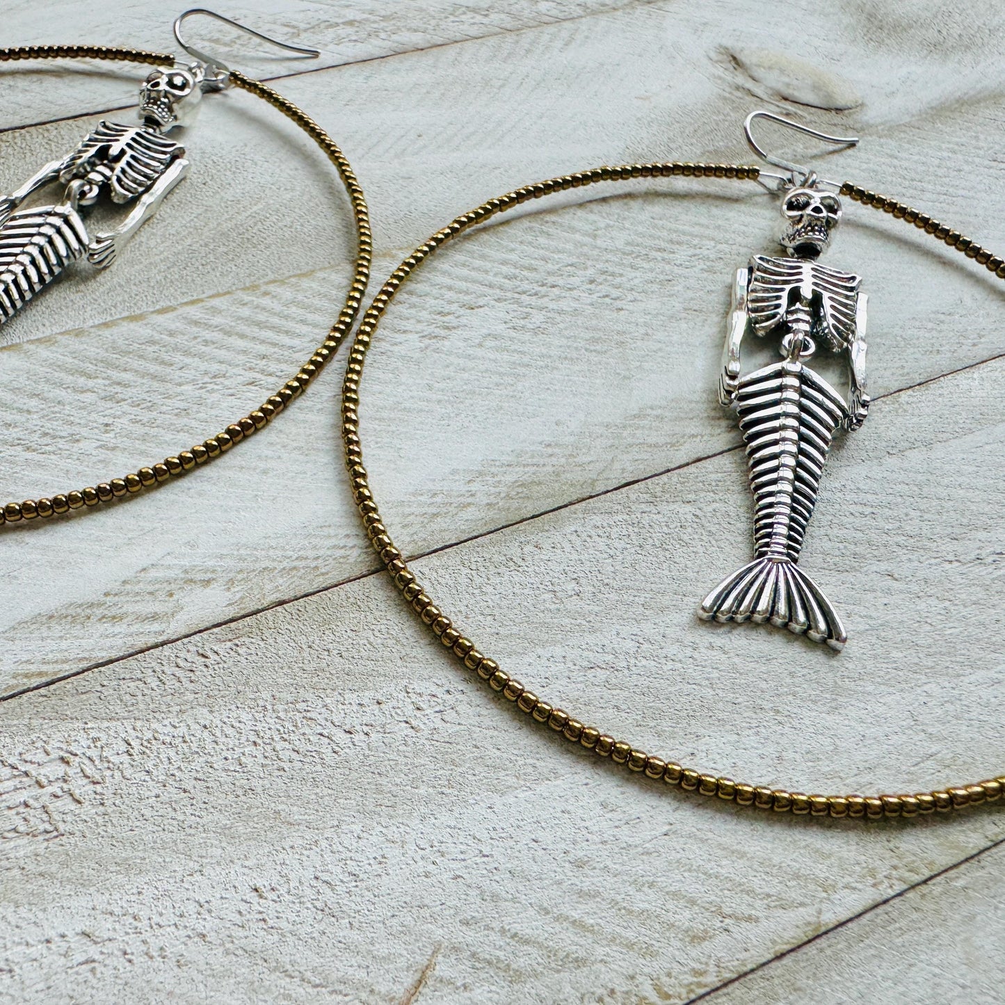 Skeleton Earrings
