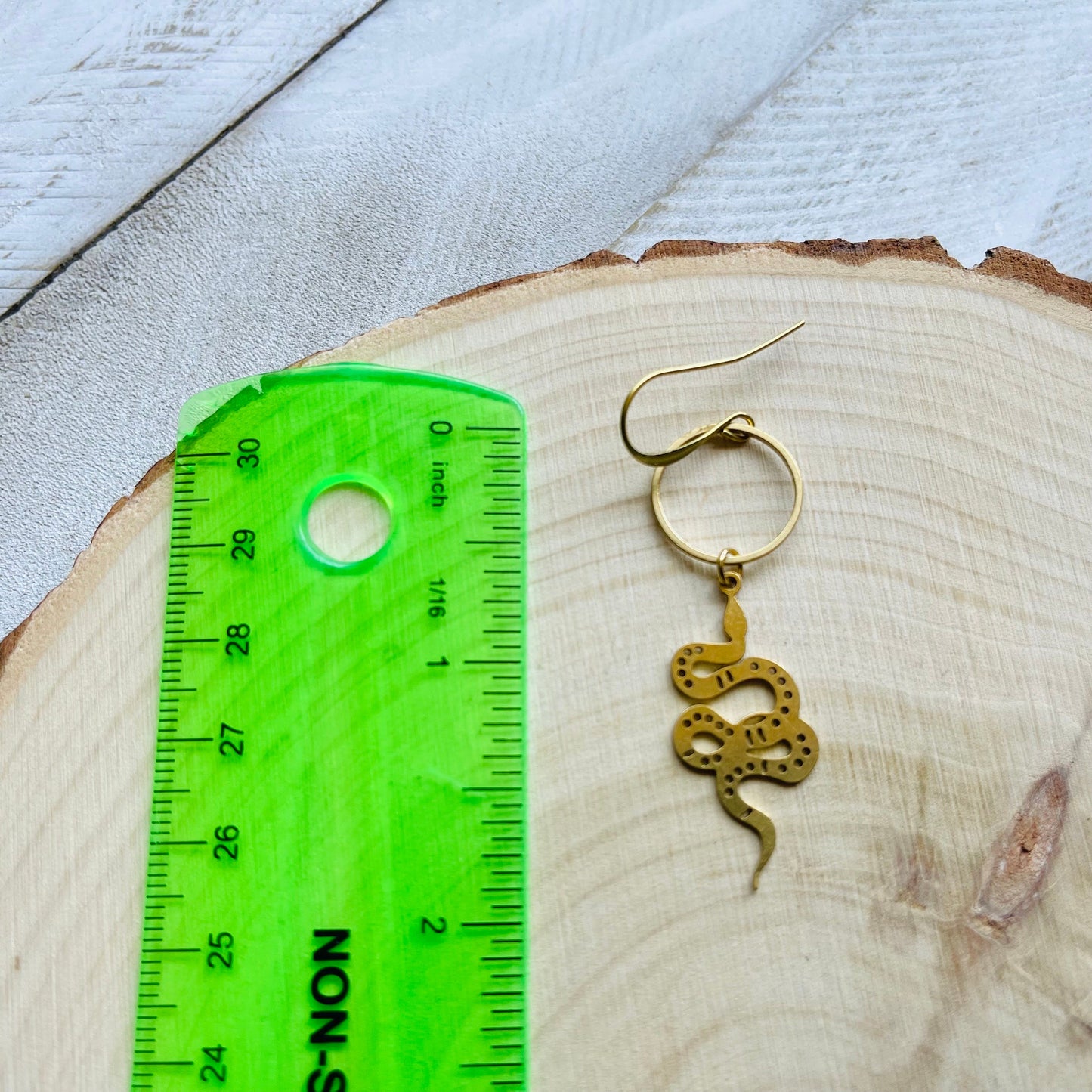 Single Snake Earring