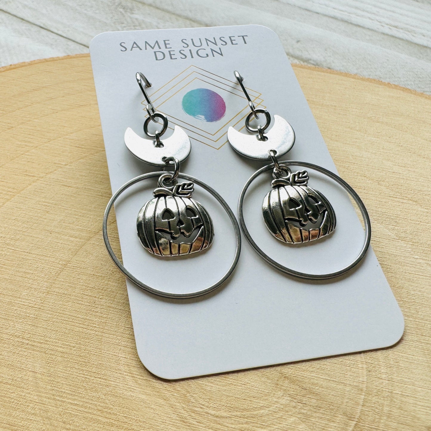 Jack O Lantern Earrings