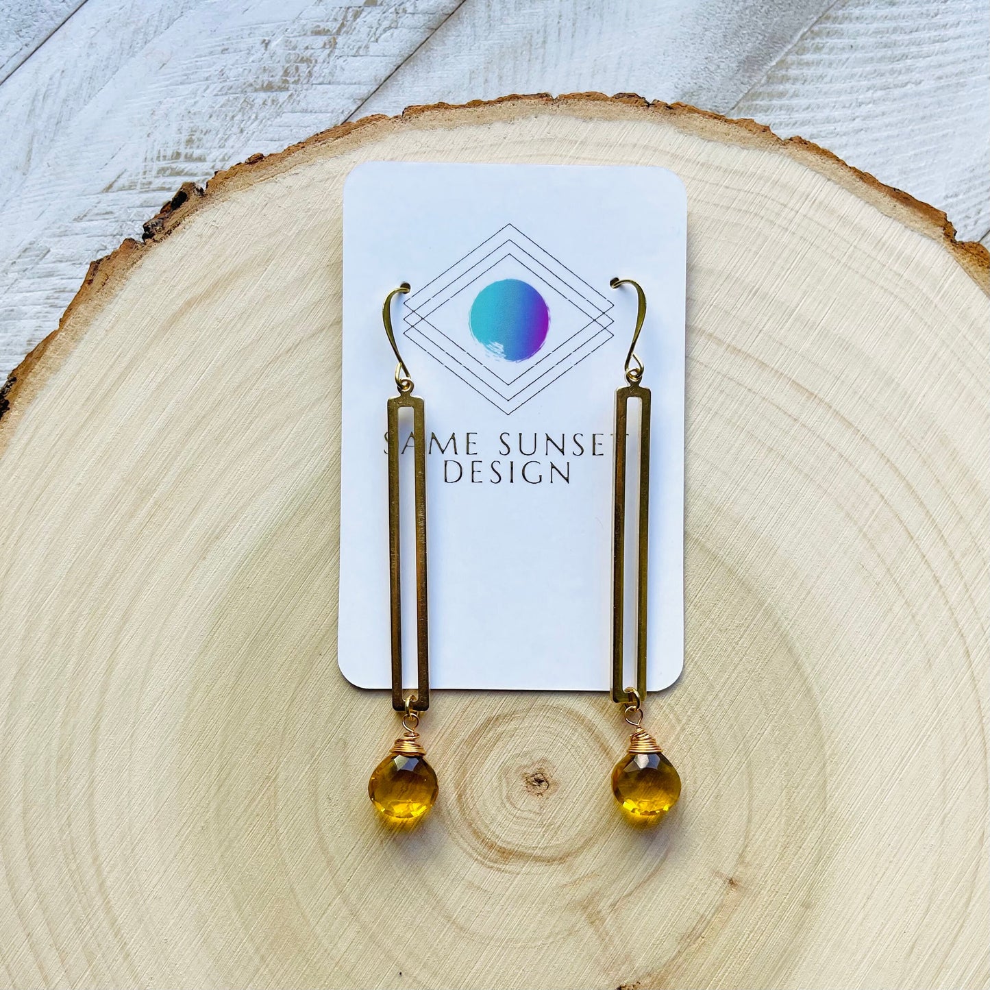 Citrine Earrings