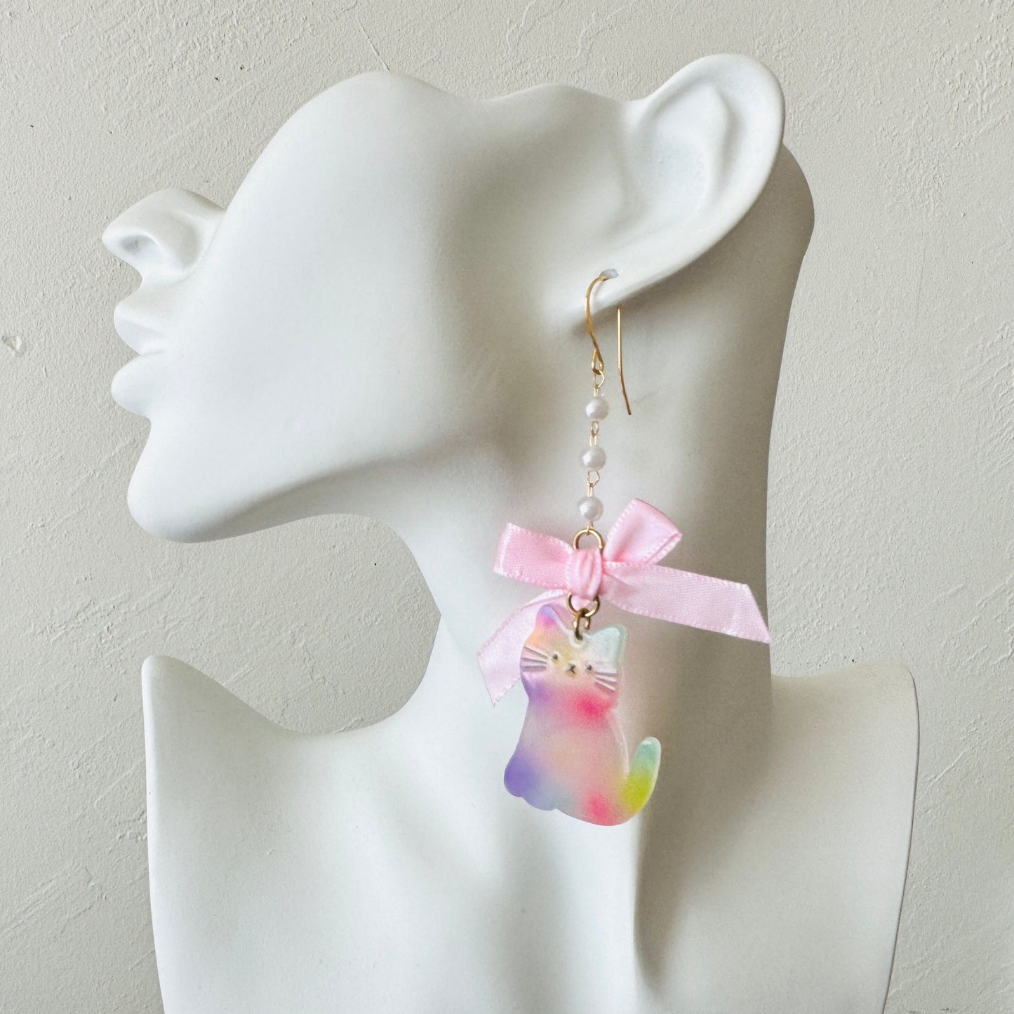 Cat Bow Earrings
