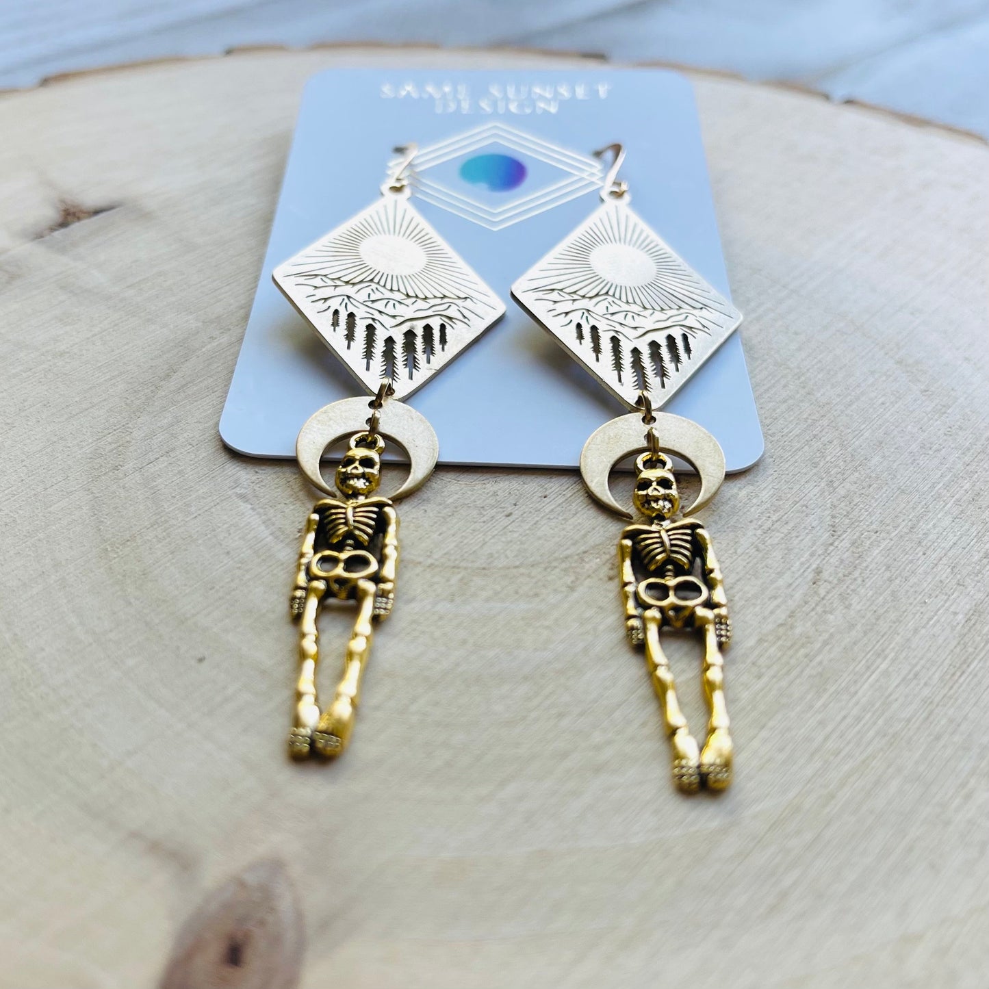Skeleton Earrings