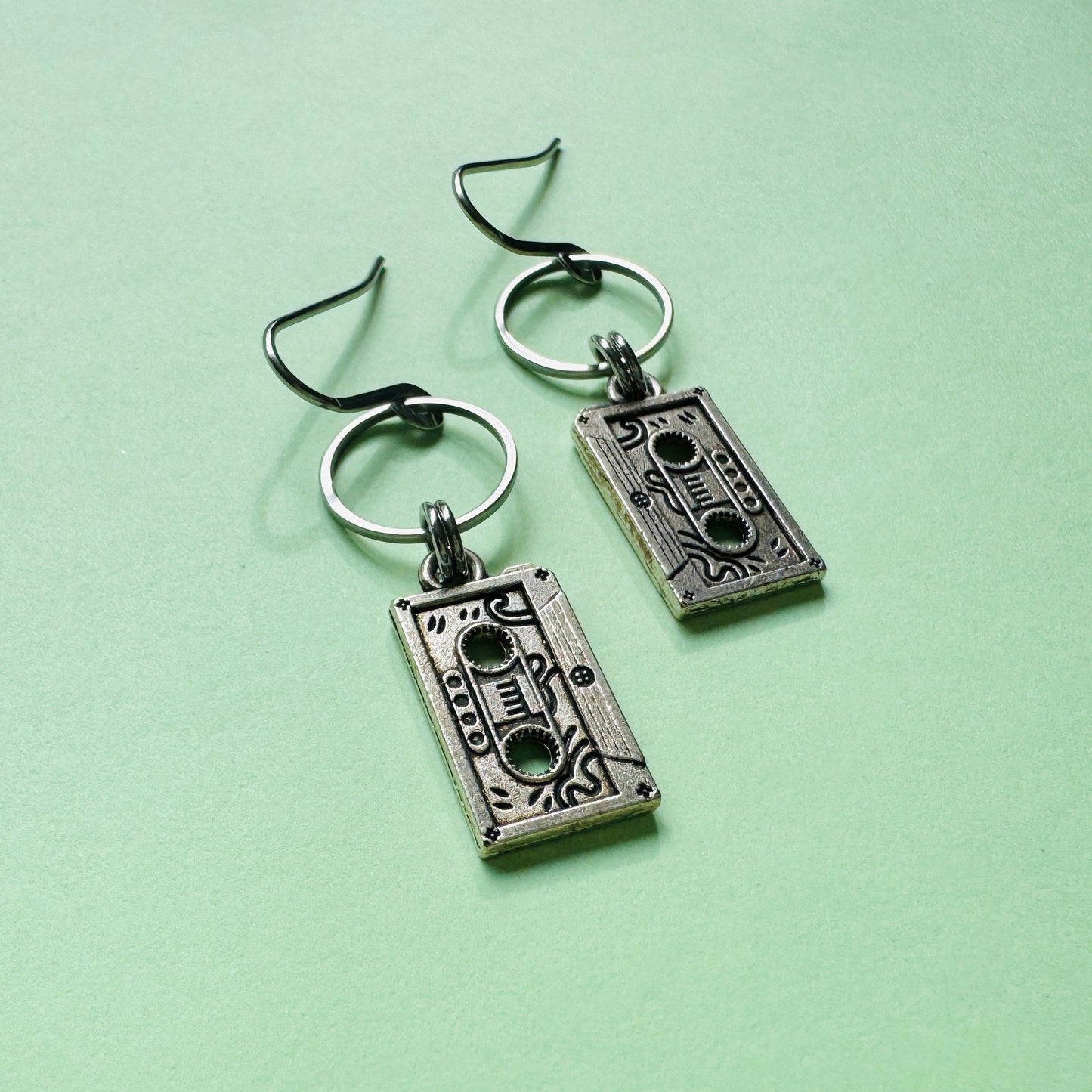 Cassette Tape Earrings