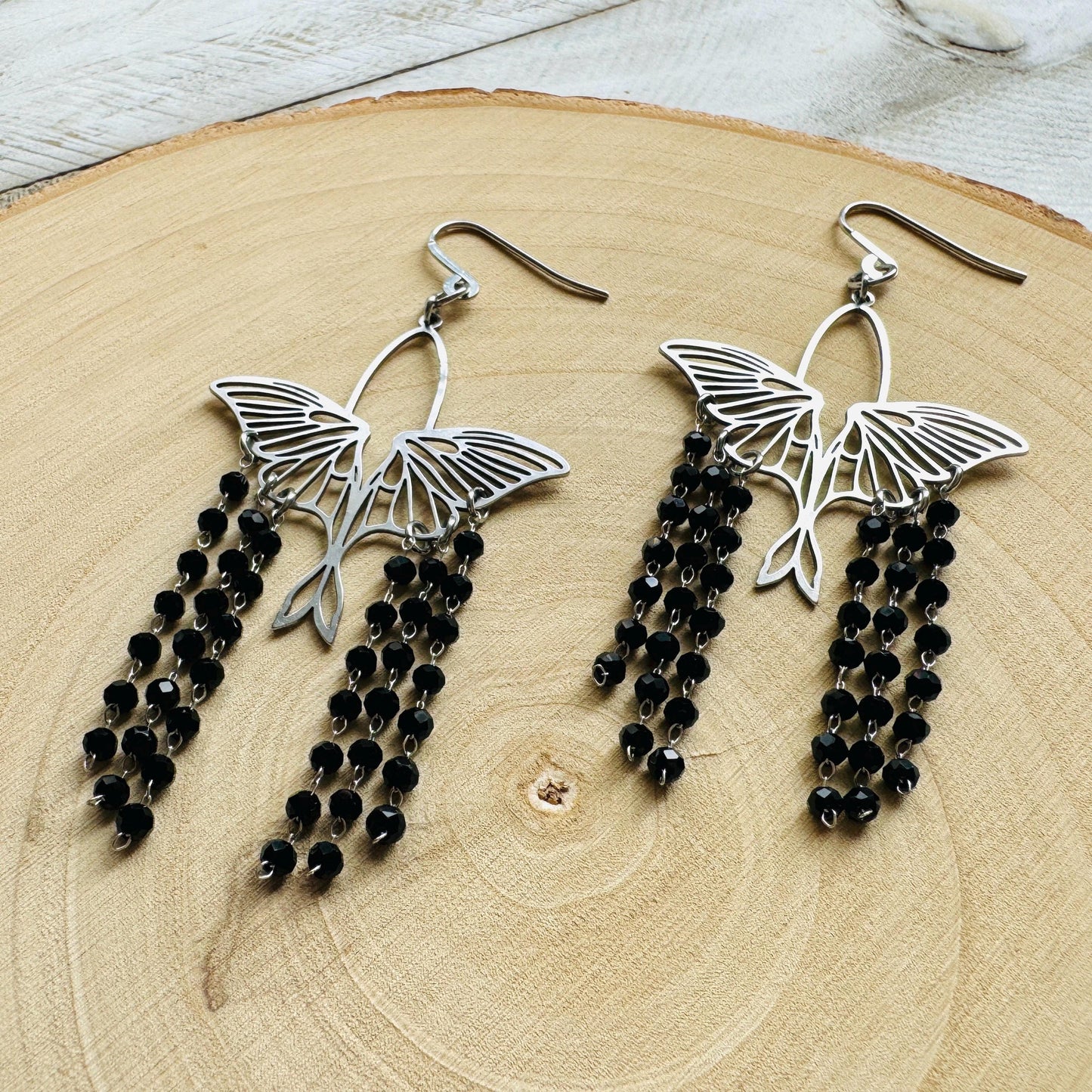Moth Earrings