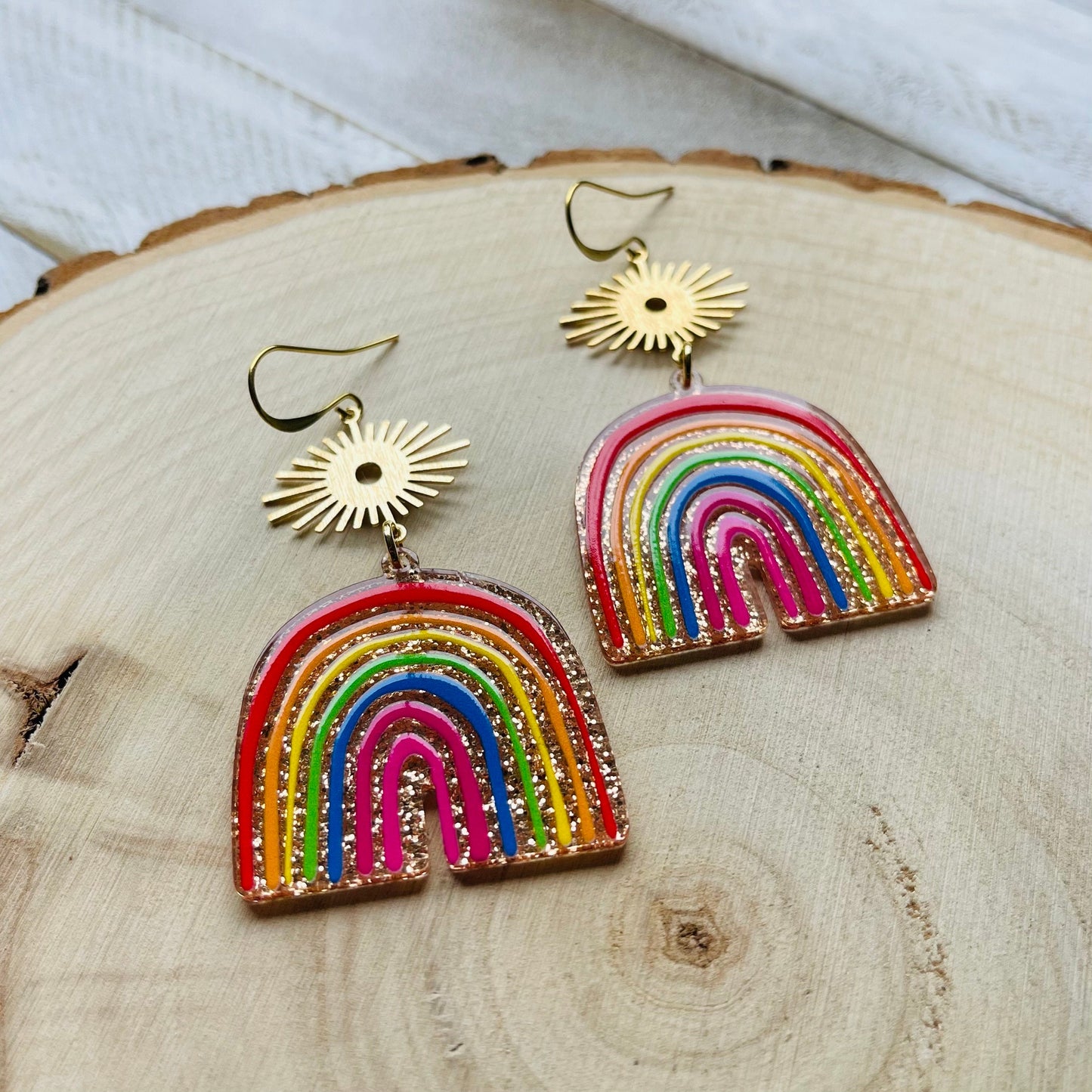 Rainbow Earrings