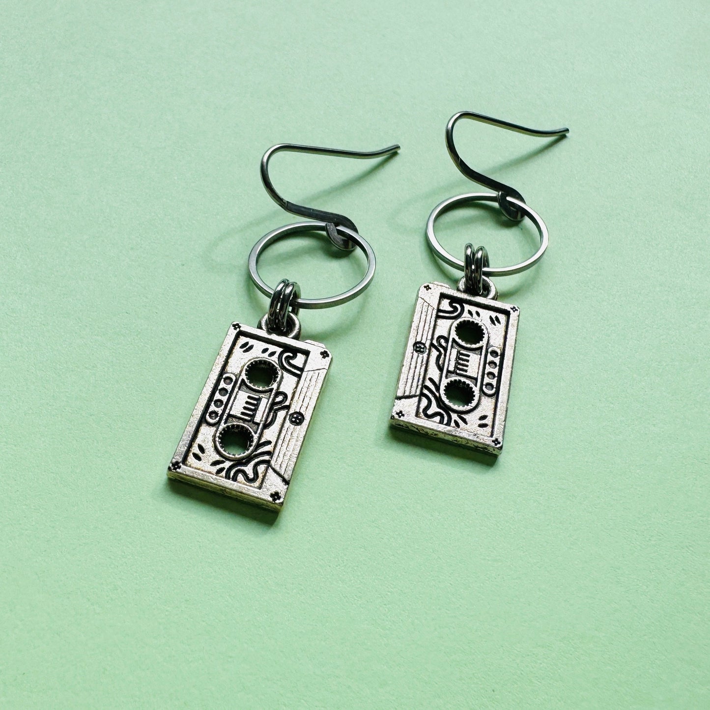 Cassette Tape Earrings