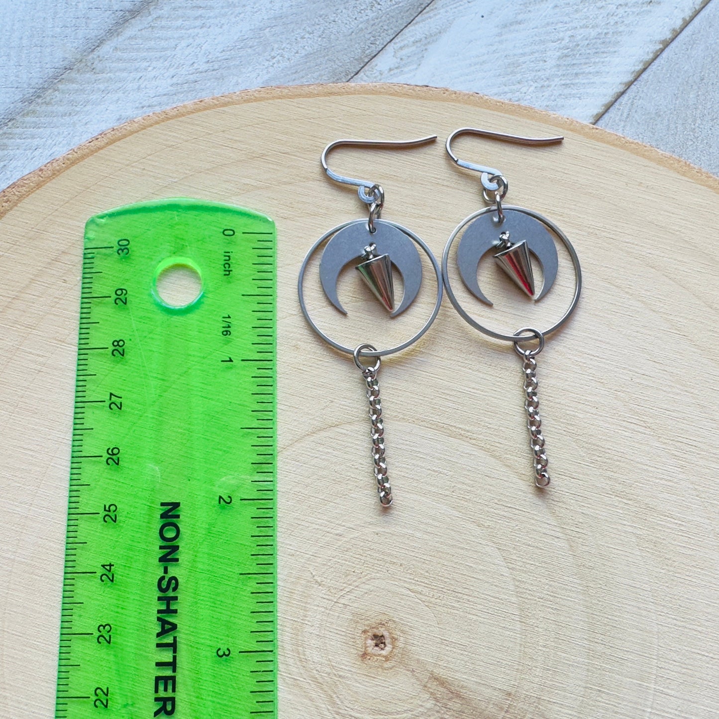 Moon Spike Earrings