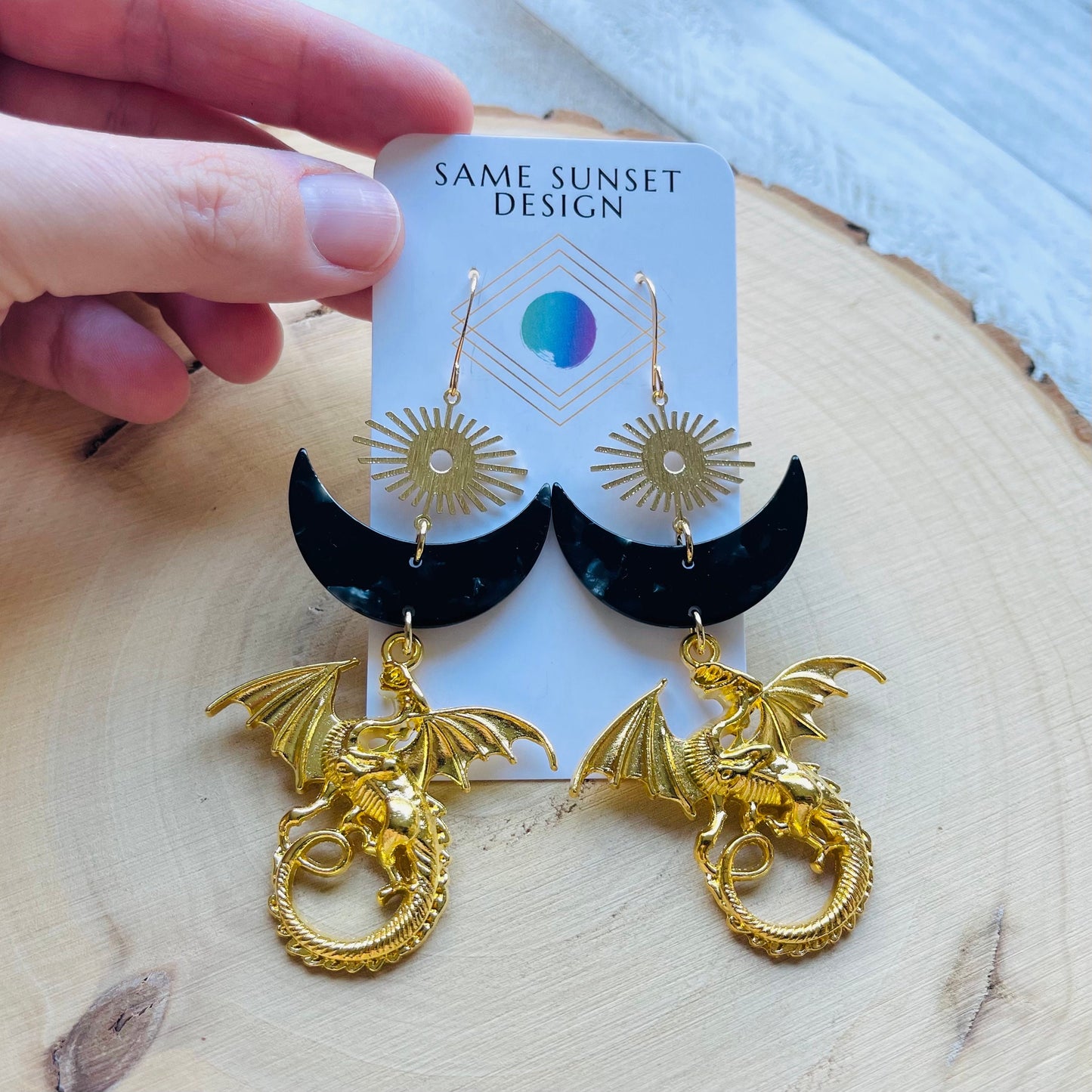 Dragon Earrings