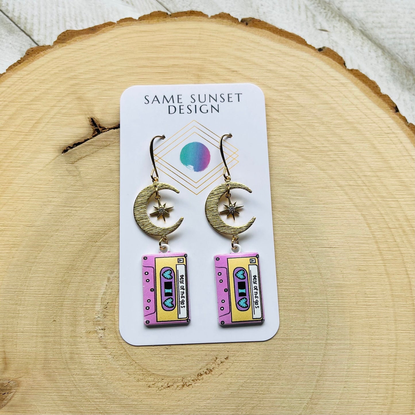 Cassette Tape Earrings
