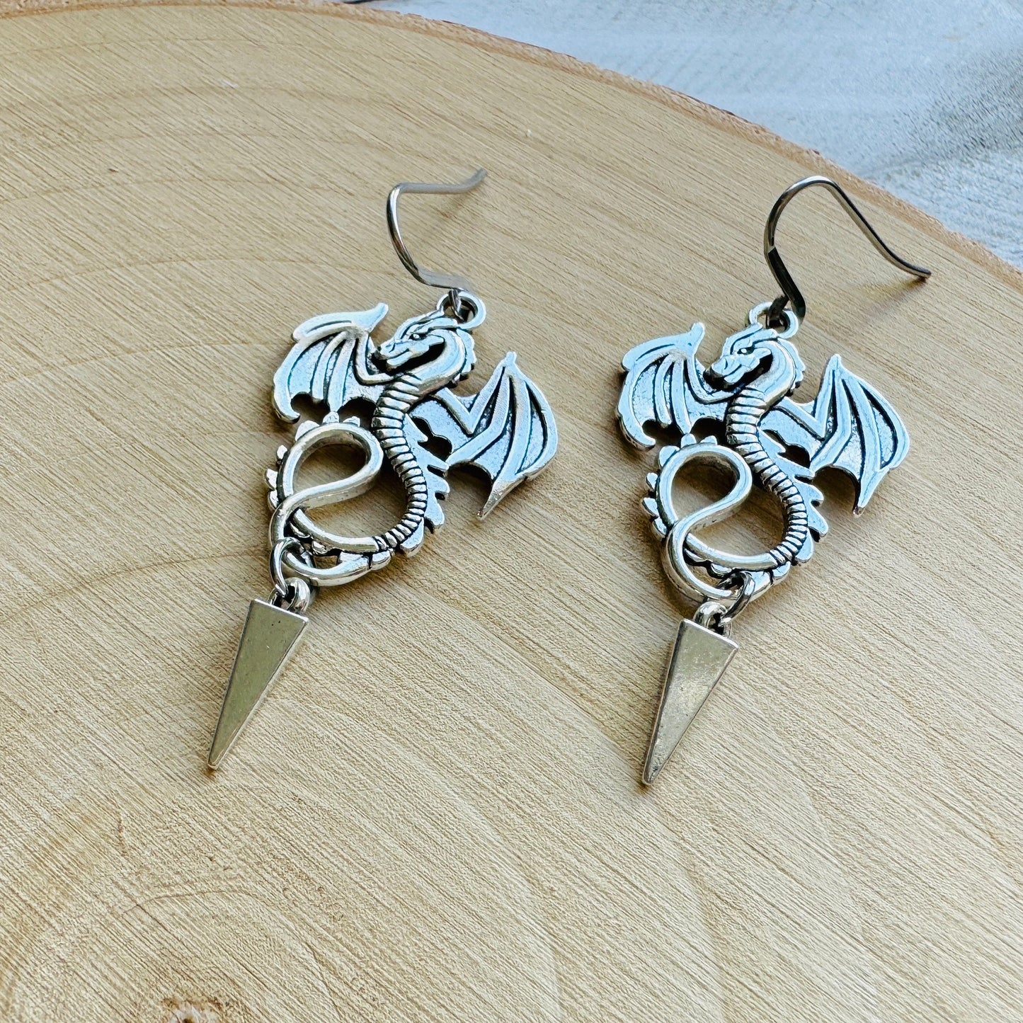 Dragon Spike Earrings