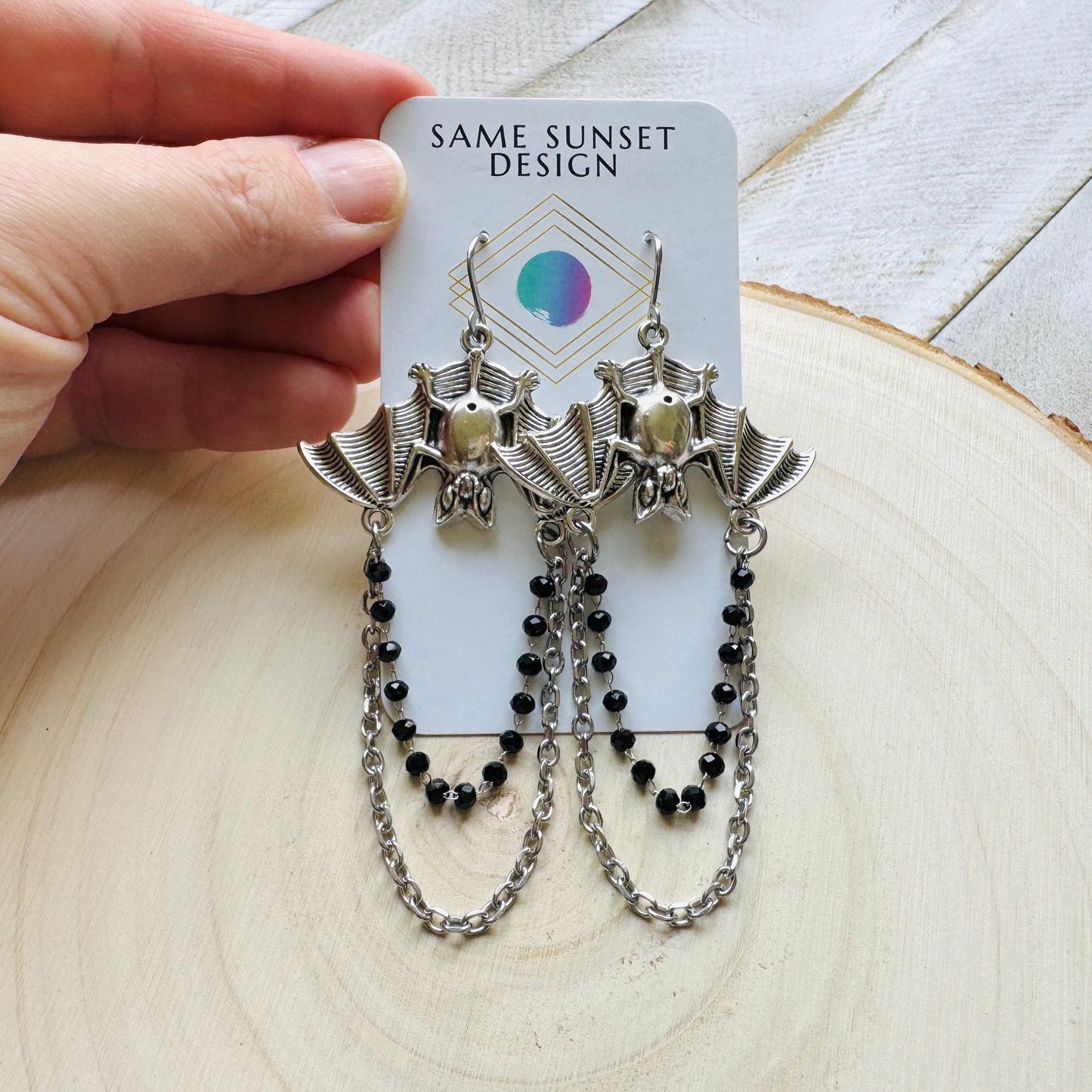 Bat Earrings
