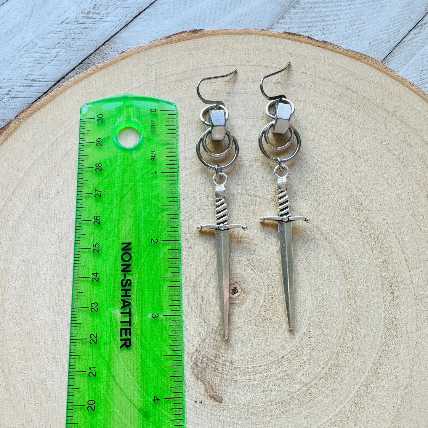 Sword Earrings