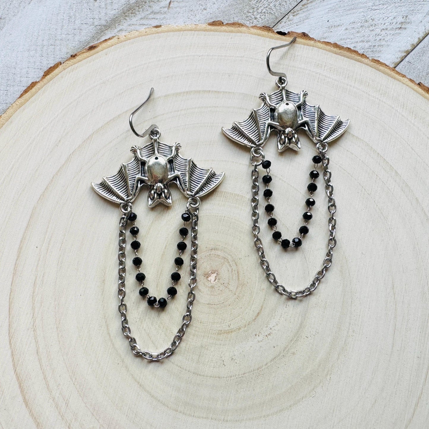 Bat Earrings