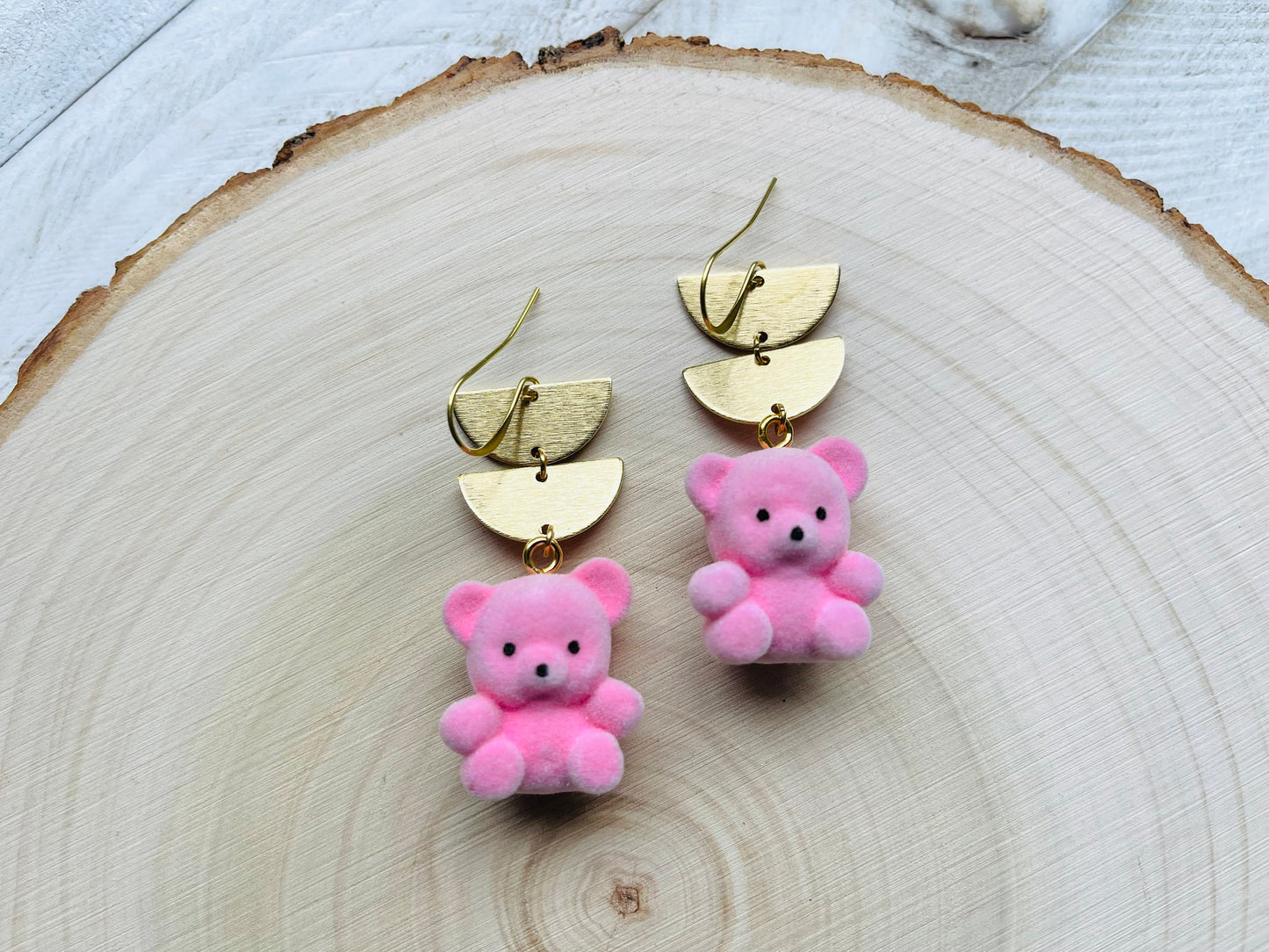 Teddy Bear Earrings