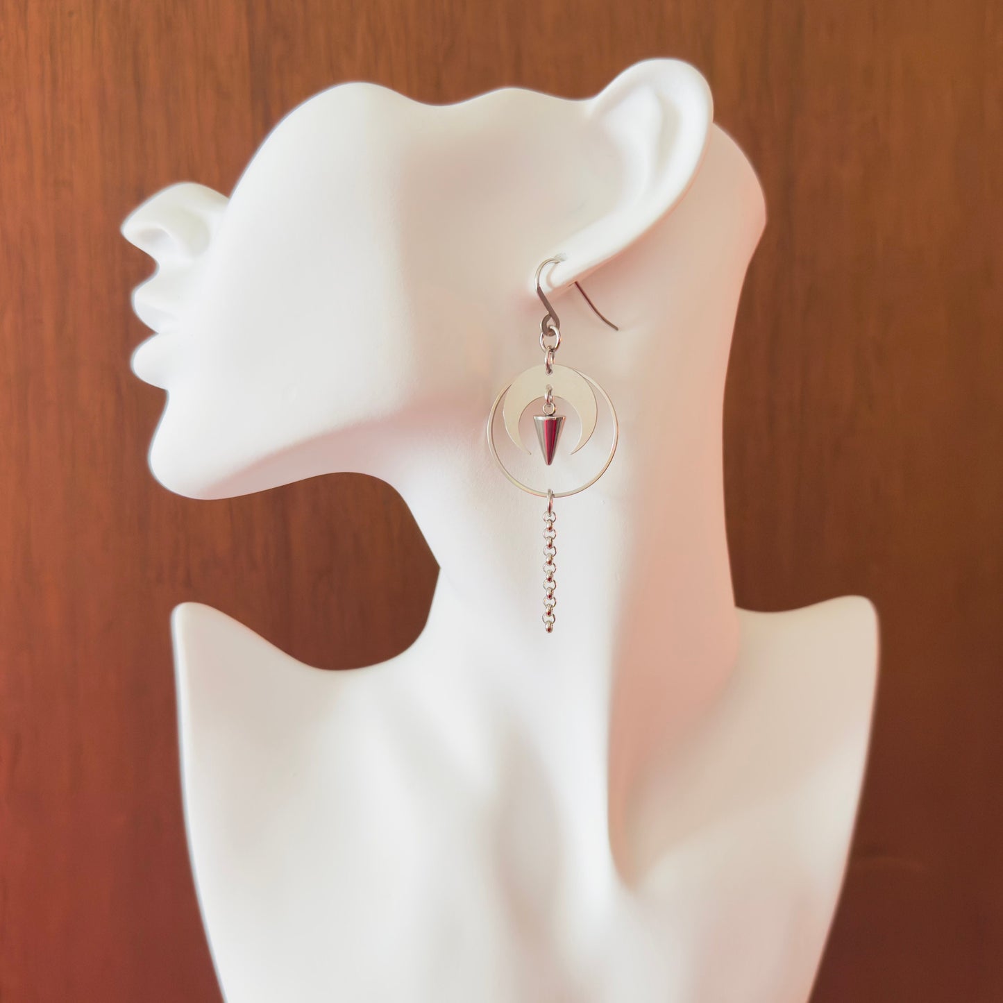 Moon Spike Earrings
