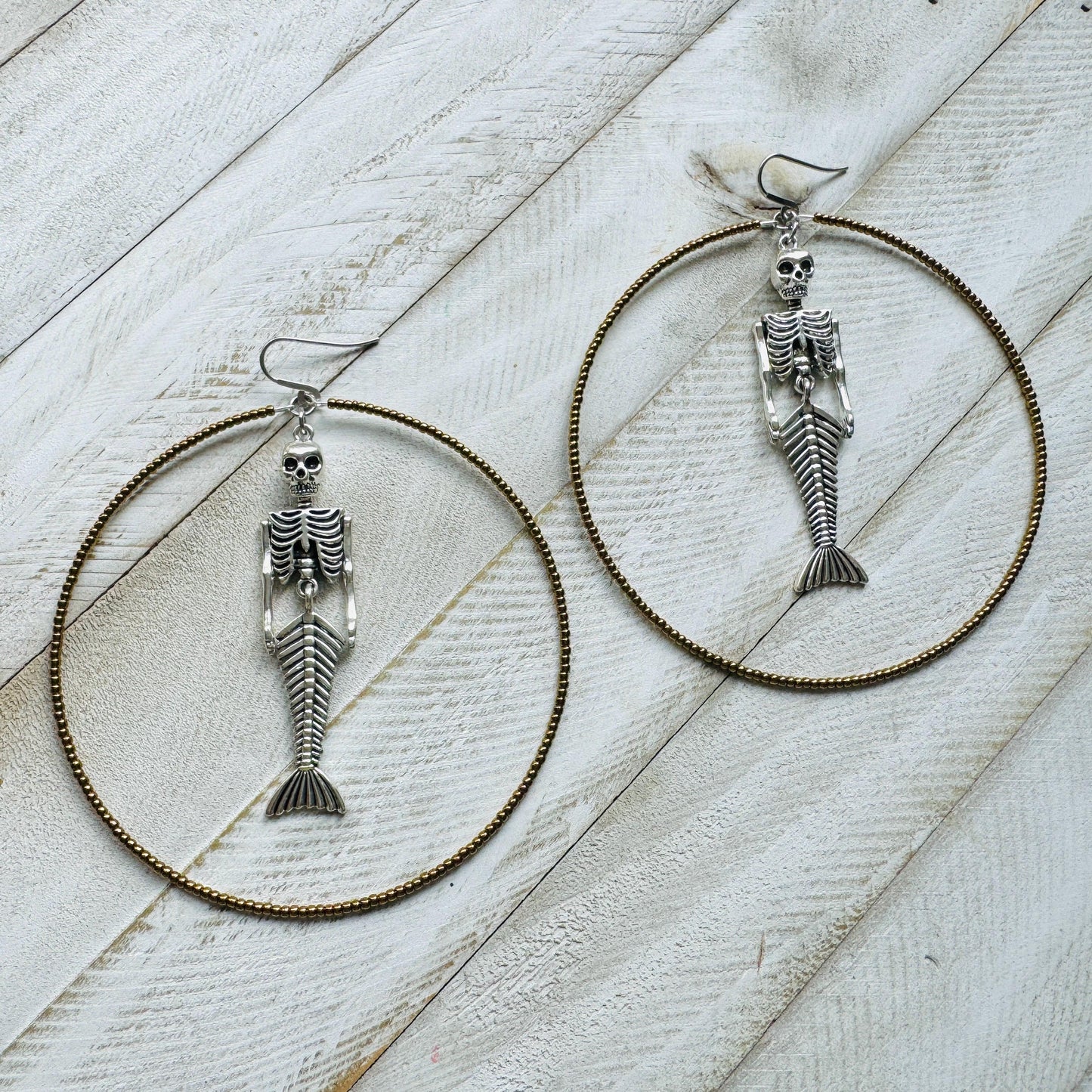 Skeleton Earrings