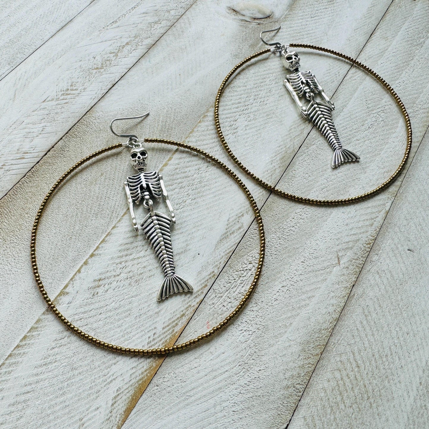 Skeleton Earrings