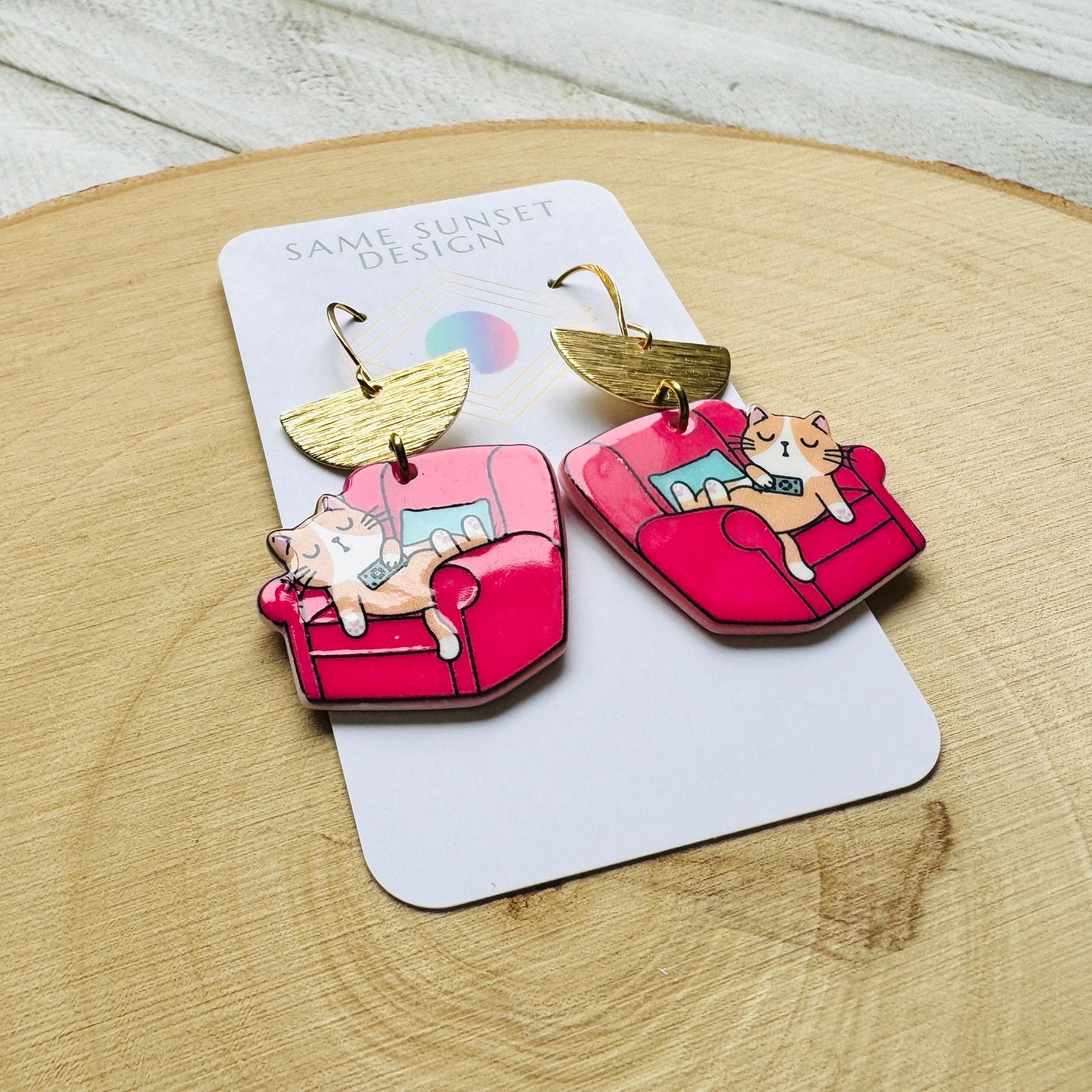 Cat Earrings