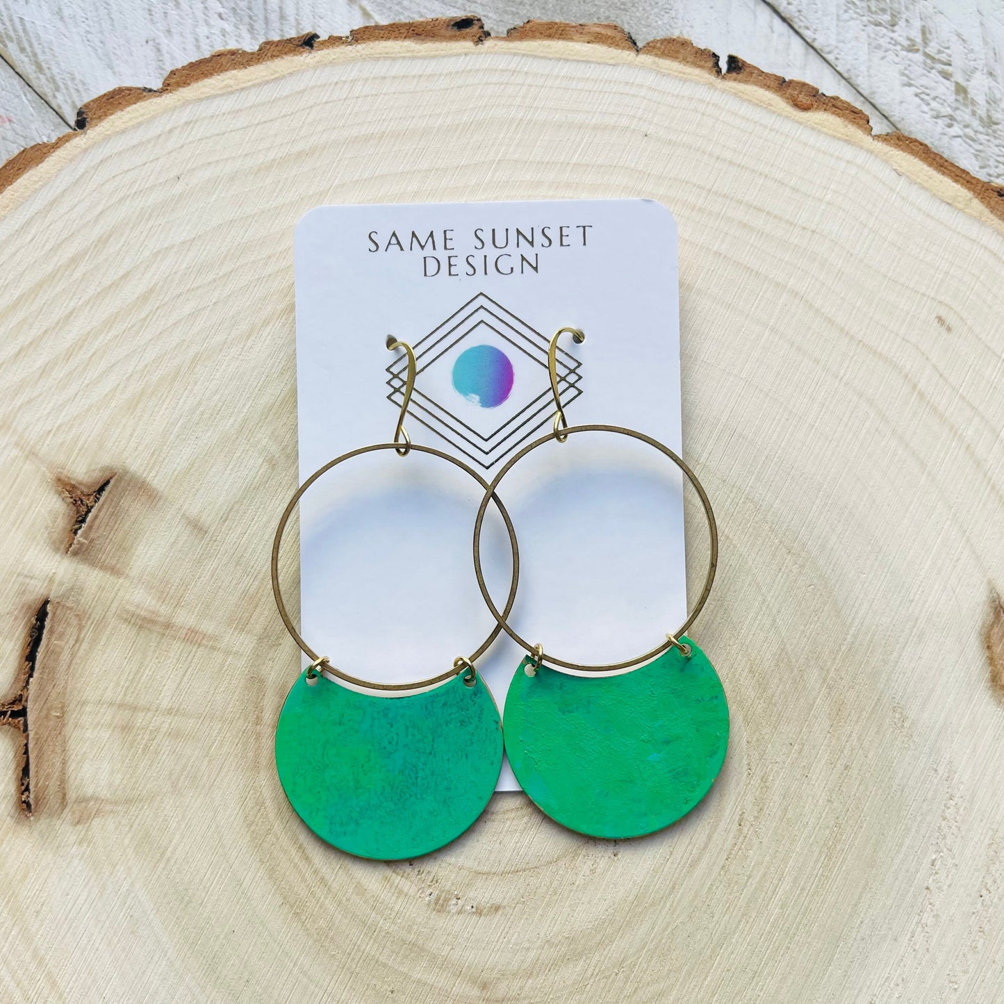 Verdigris Earrings
