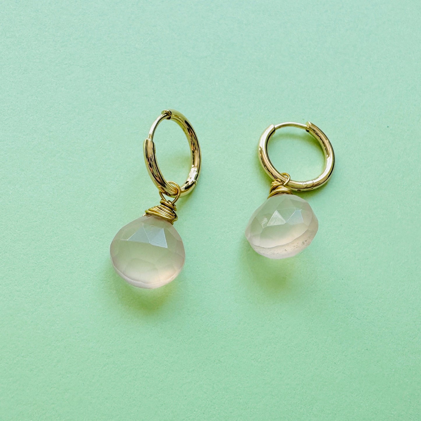 Chalcedony Earrings