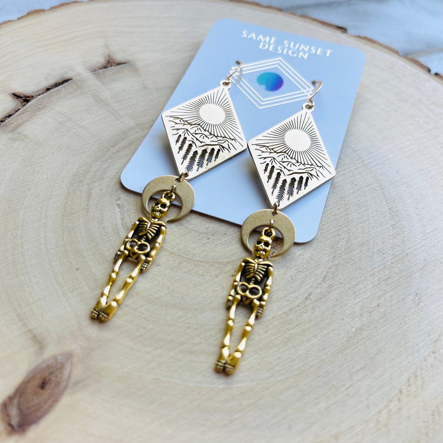 Skeleton Earrings