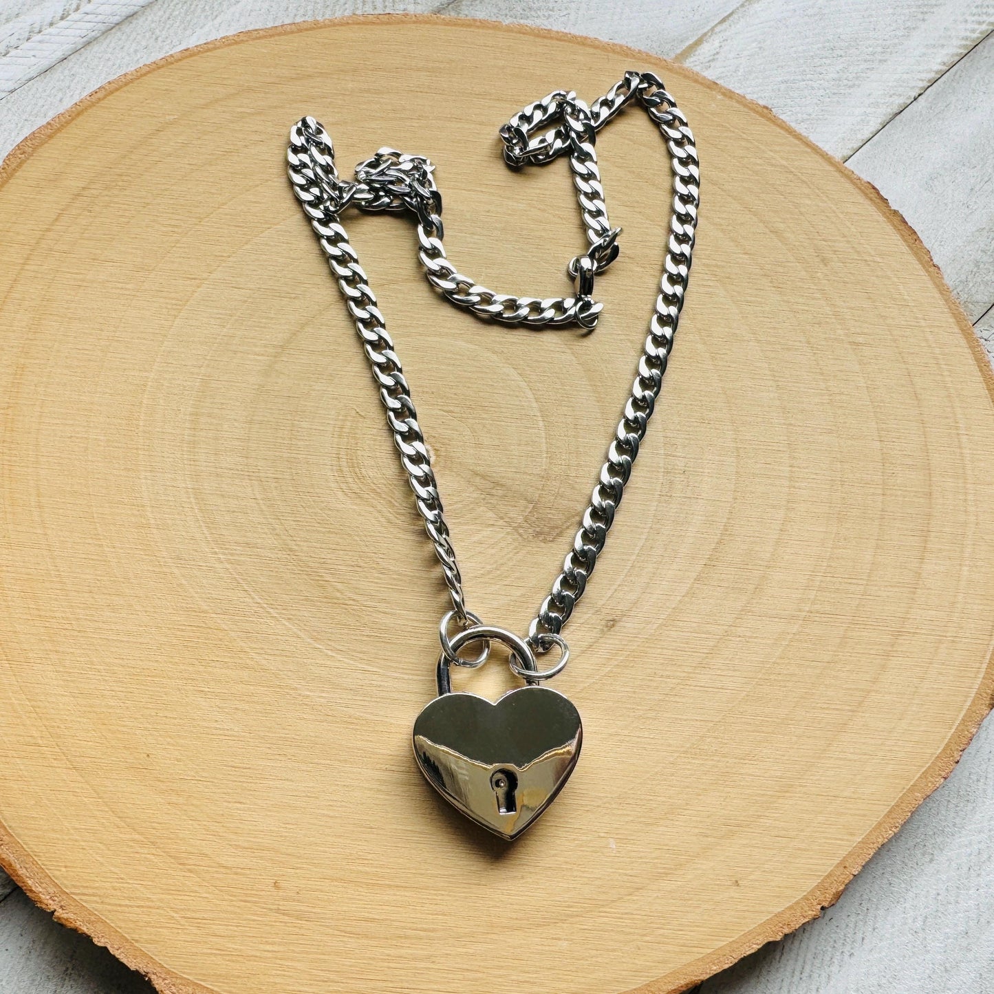Stainless Steel Heart Necklace