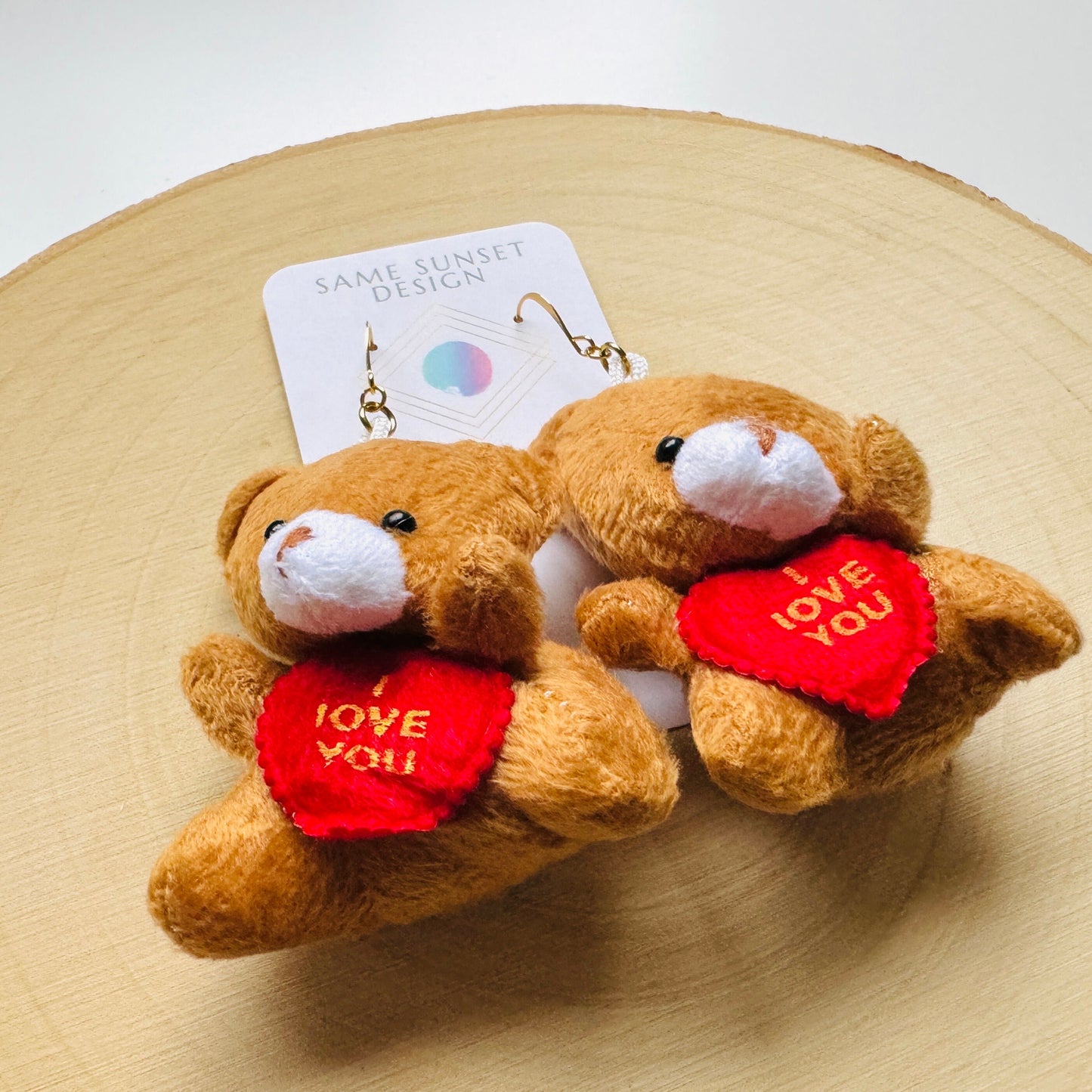 Teddy Bear Earrings