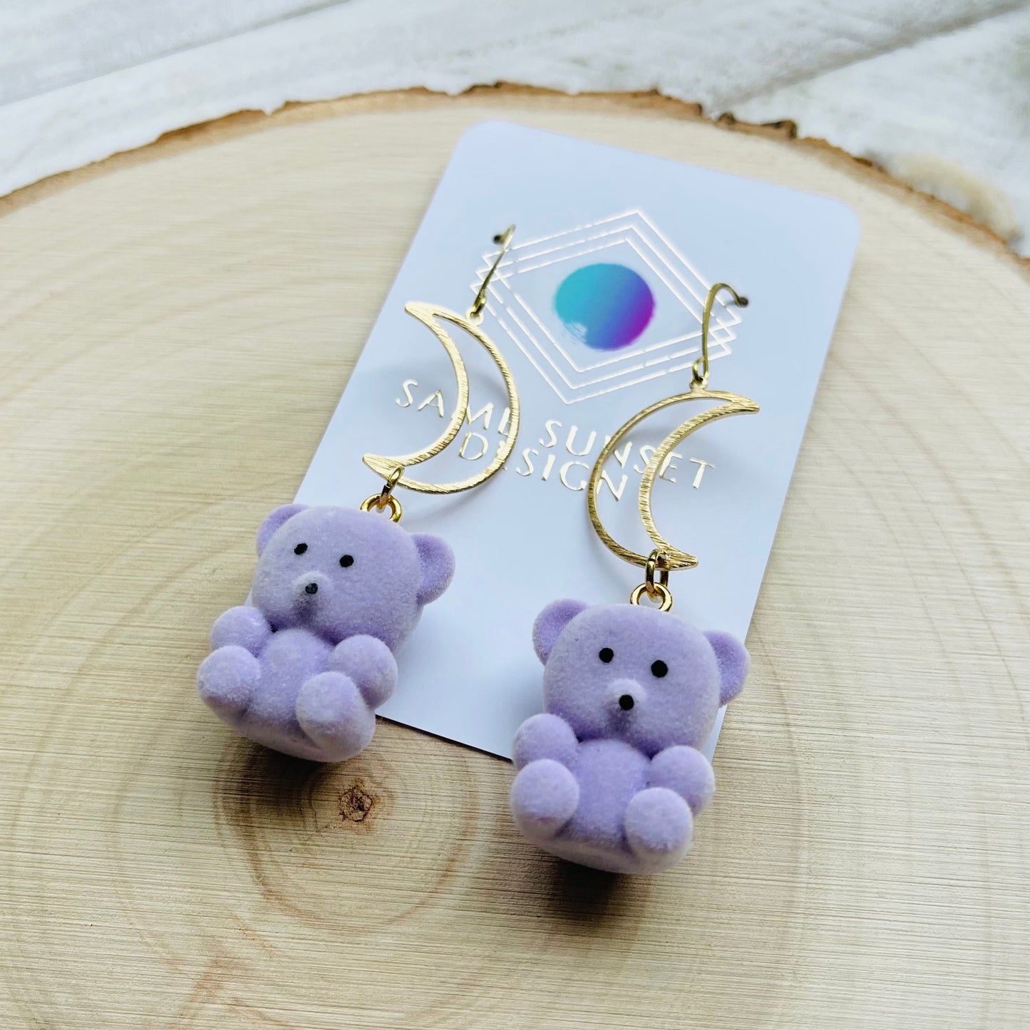 Teddy Bear Earrings