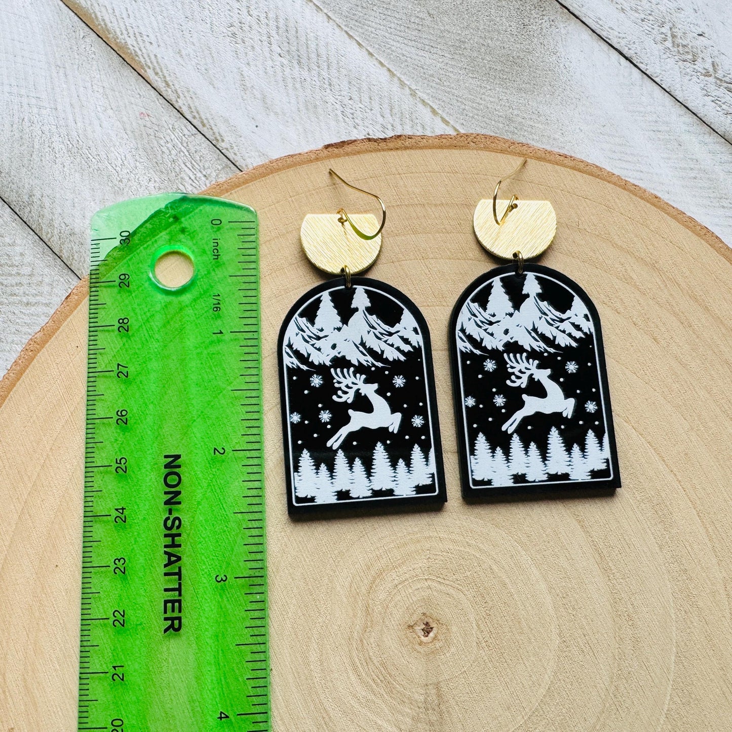 Reindeer Earrings