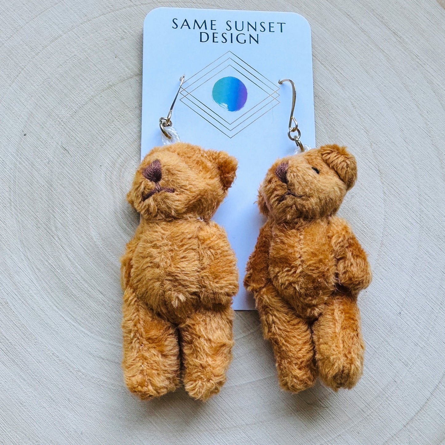 Teddy Bear Earrings