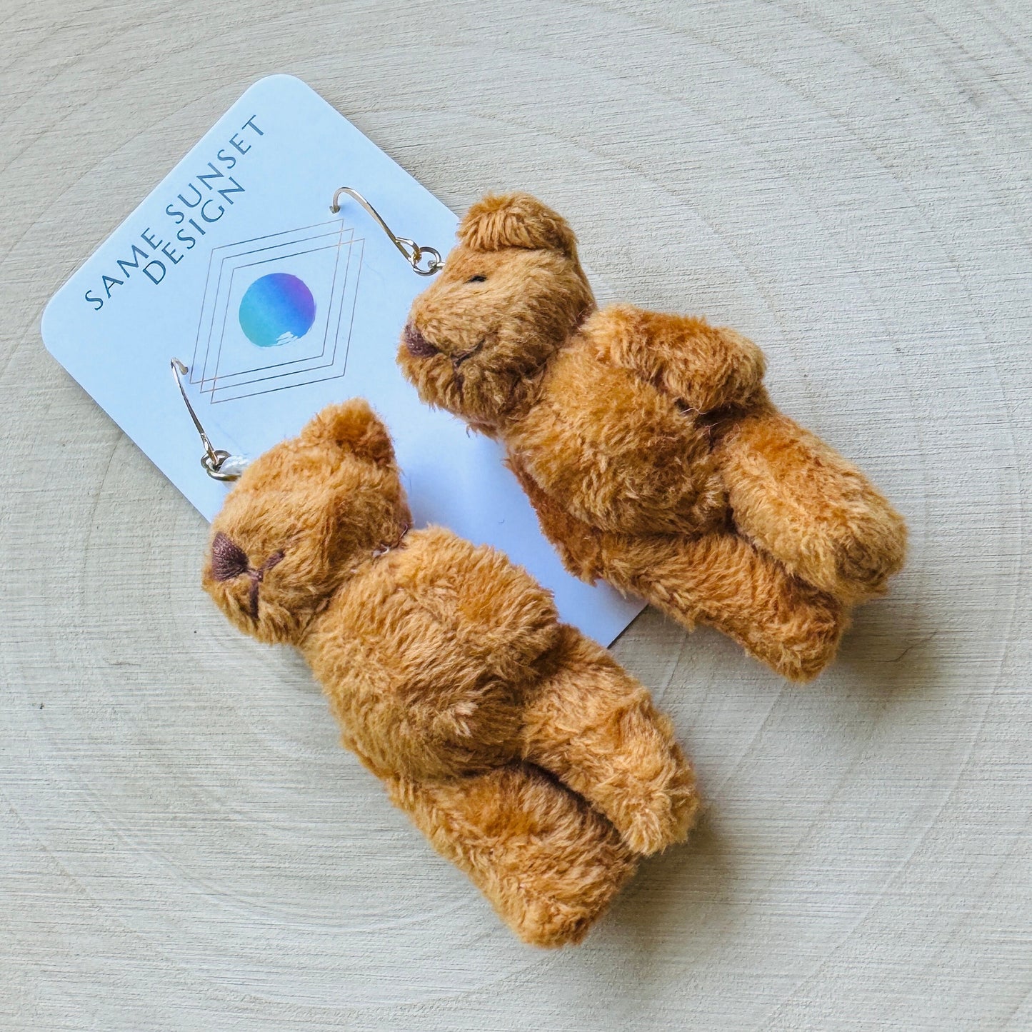 Teddy Bear Earrings