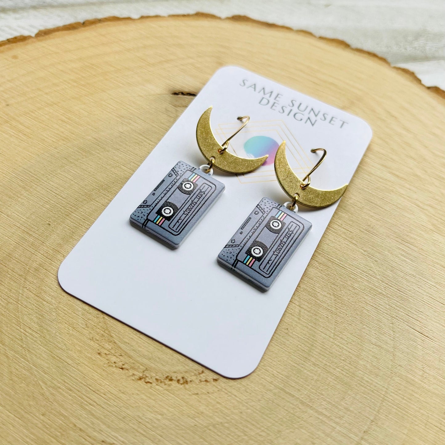 Cassette Tape Earrings