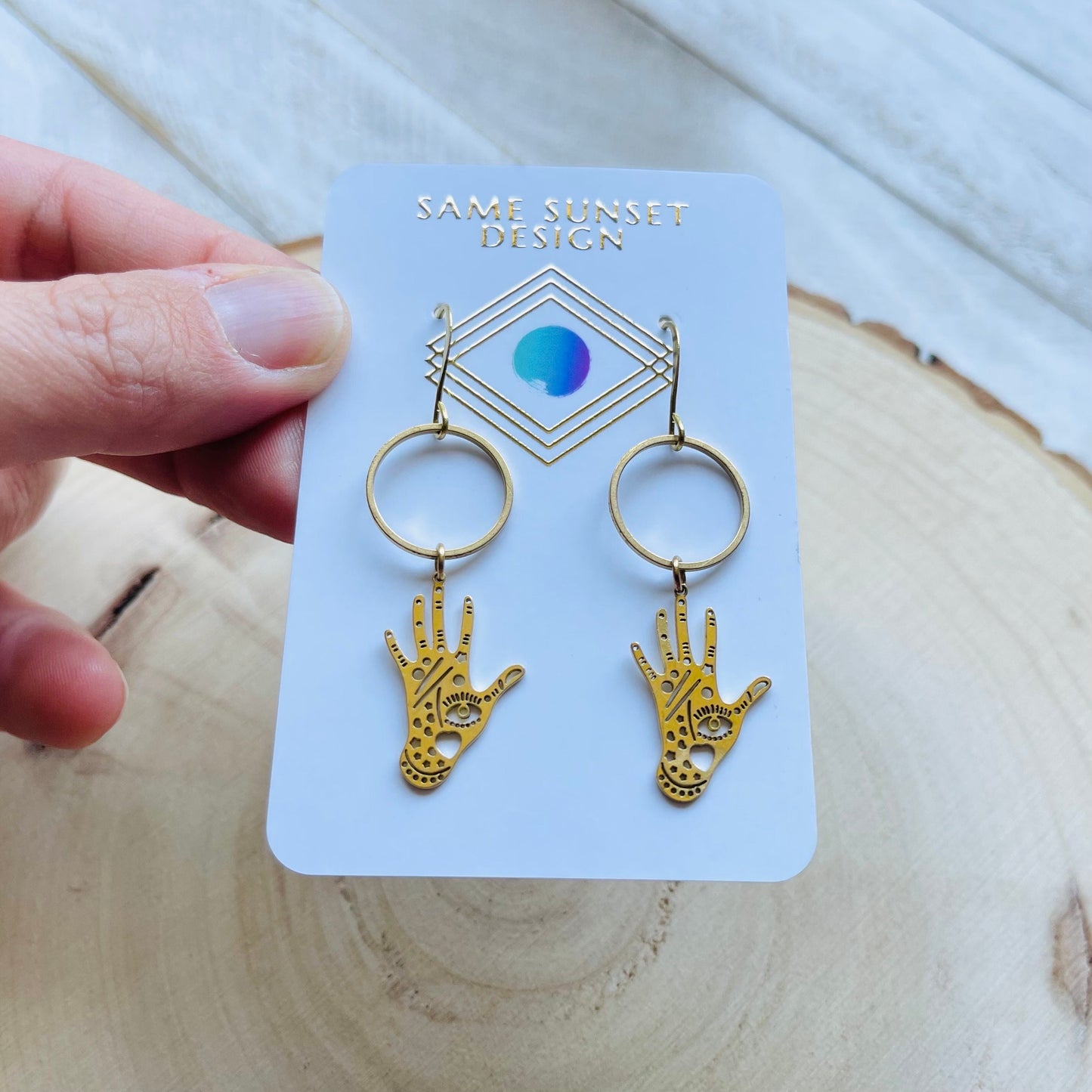Hand Earrings