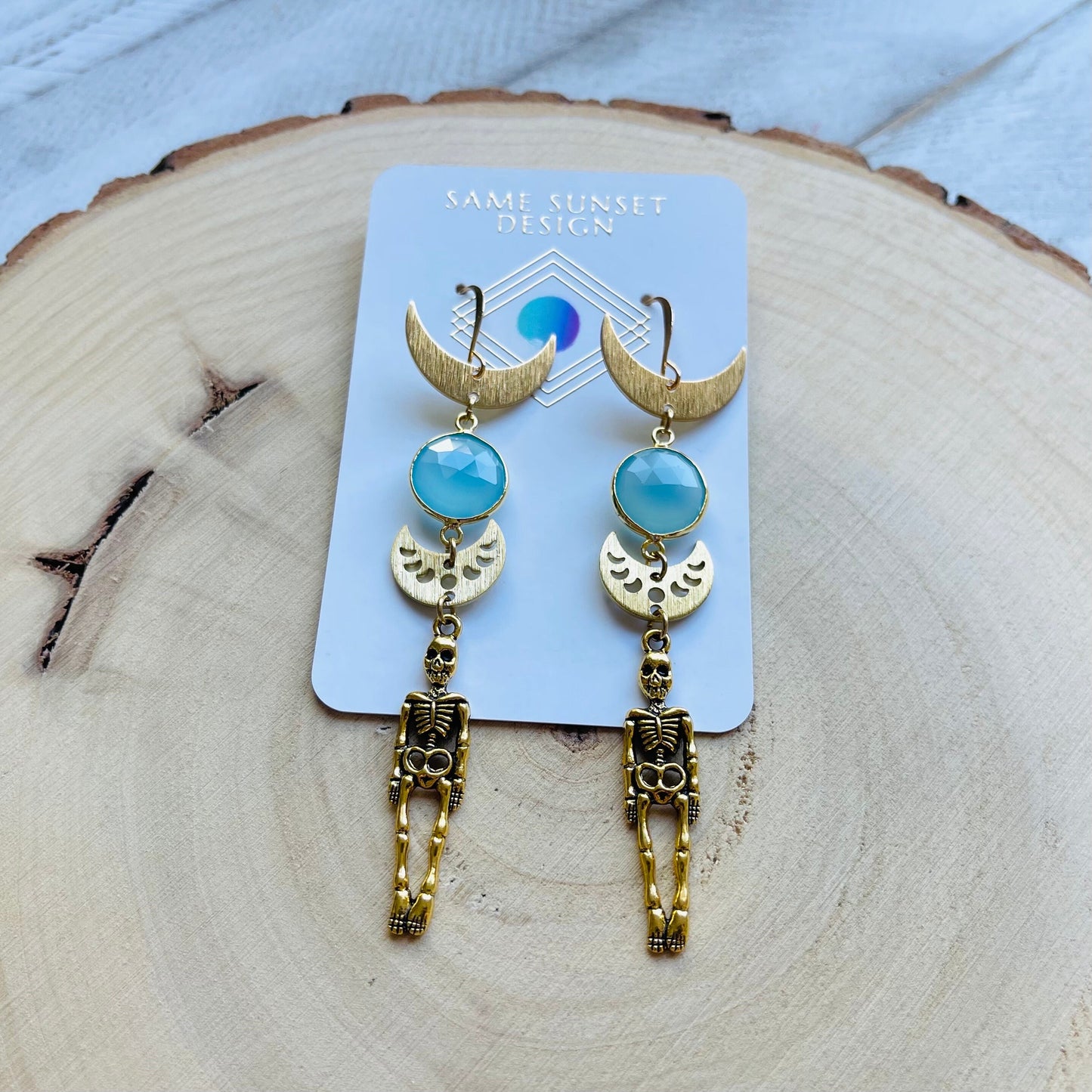 Skeleton Earrings