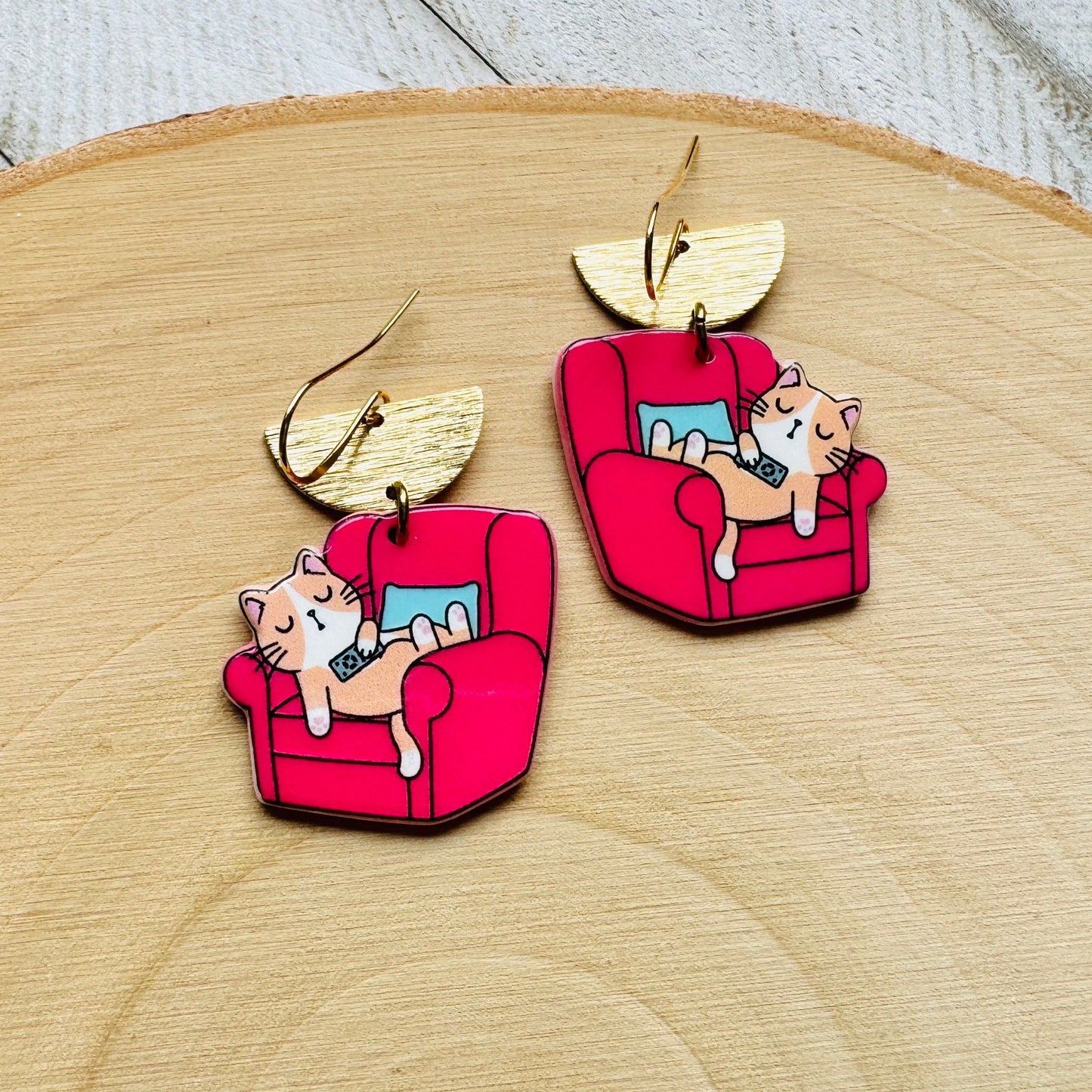 Cat Earrings