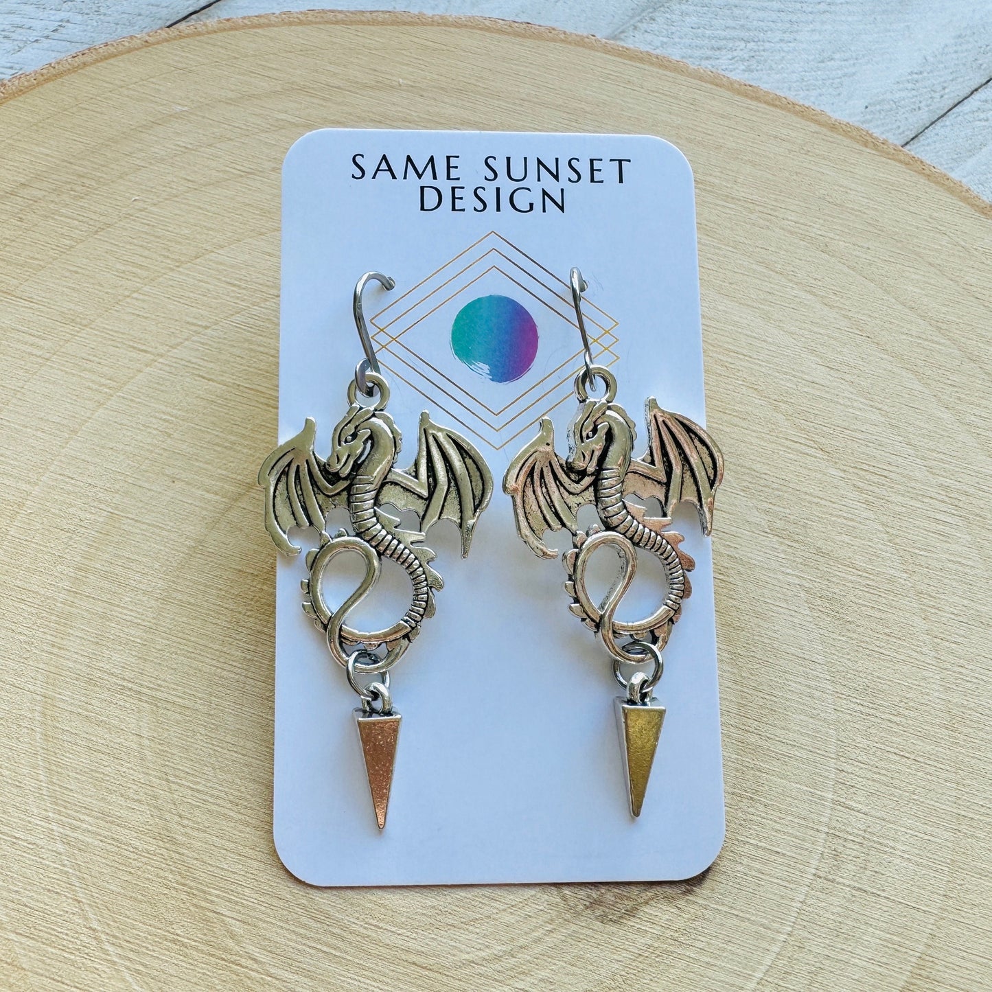 Dragon Spike Earrings