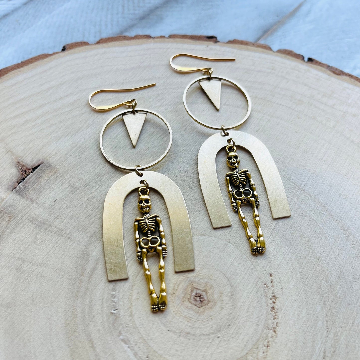 Skeleton Earrings