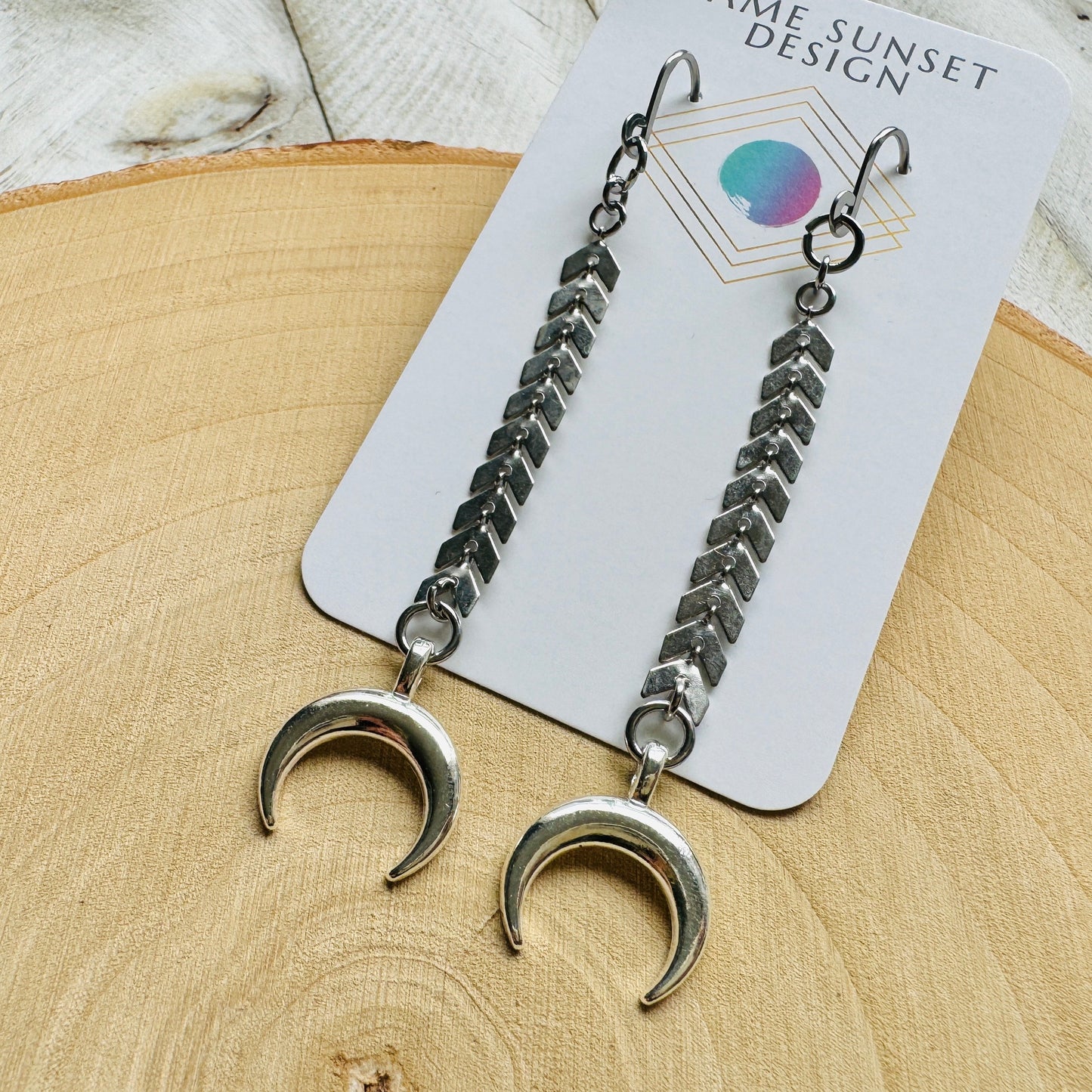 Crescent Moon Earrings