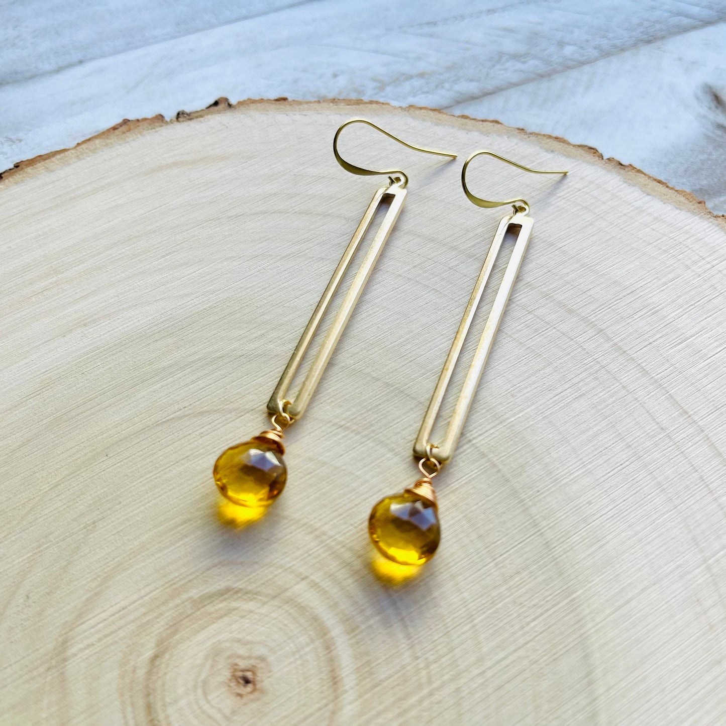 Citrine Earrings