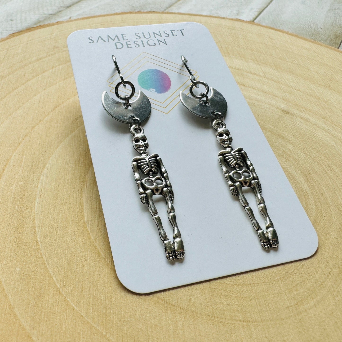 Skeleton Earrings