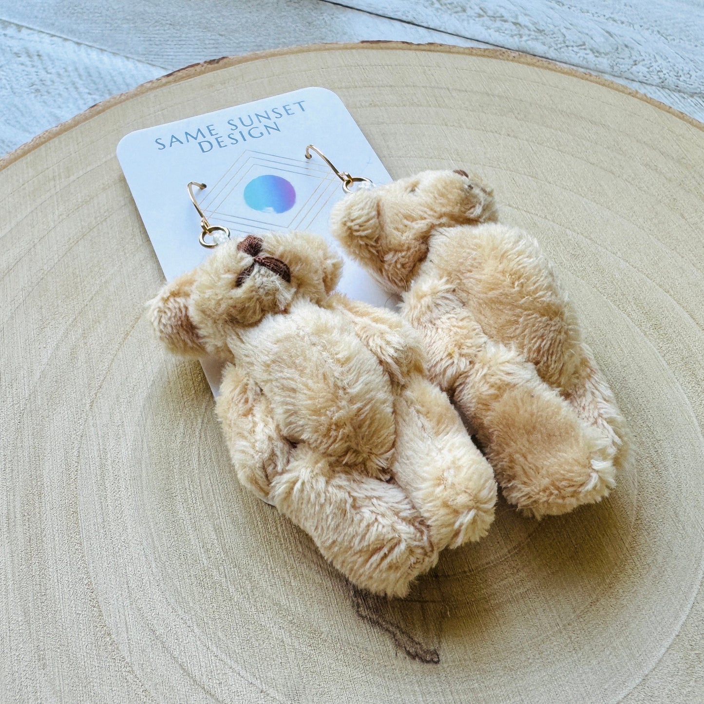 Teddy Bear Earrings