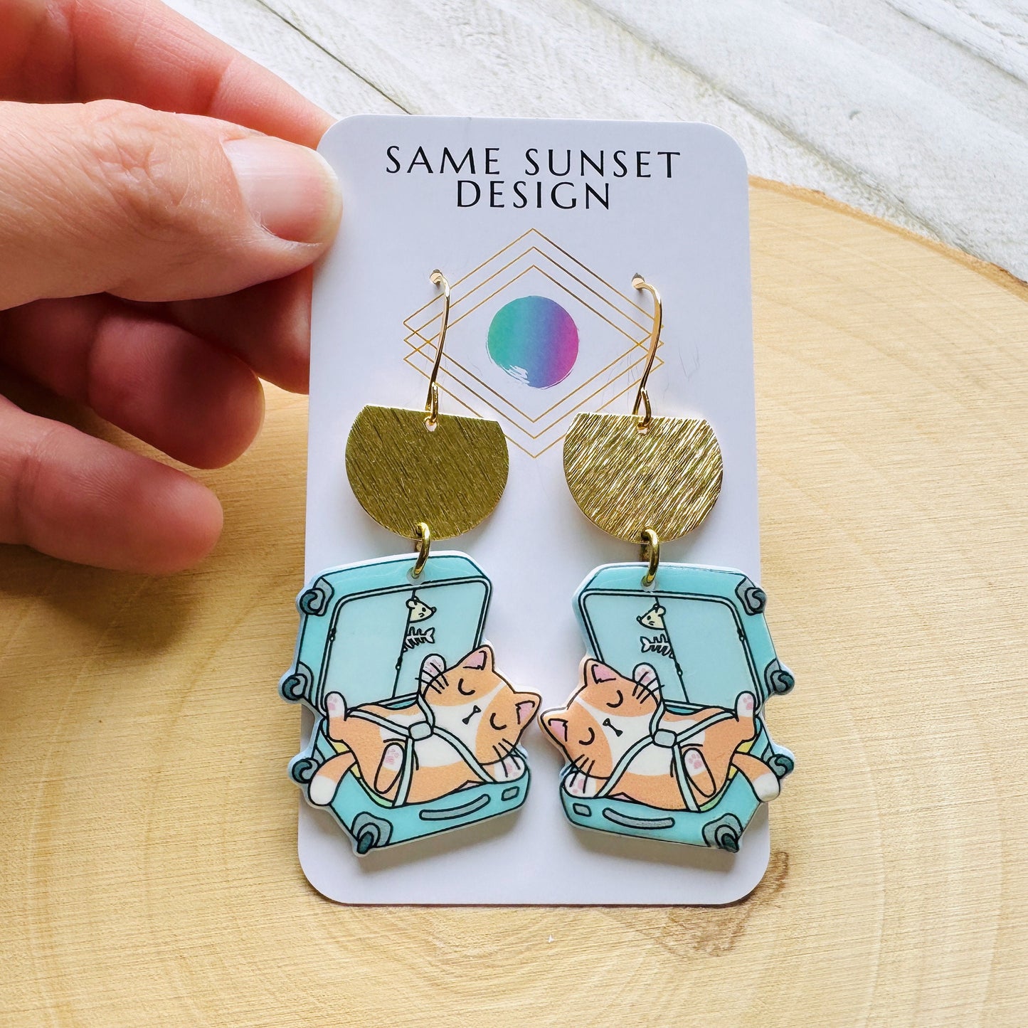 Cat Earrings