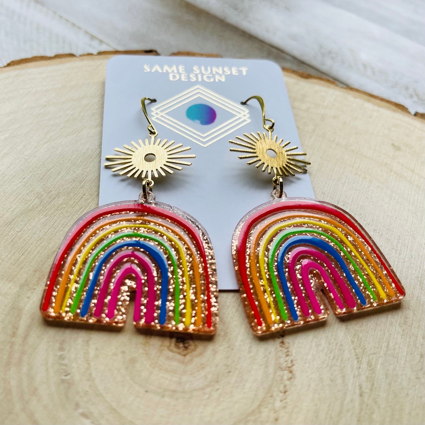 Rainbow Earrings