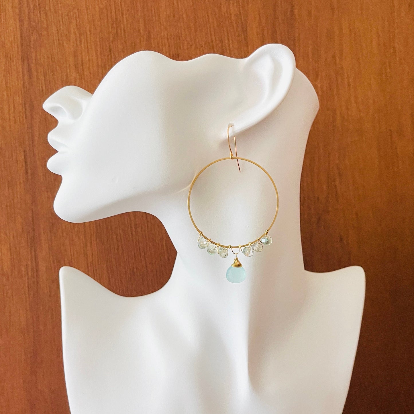 Chalcedony Earrings
