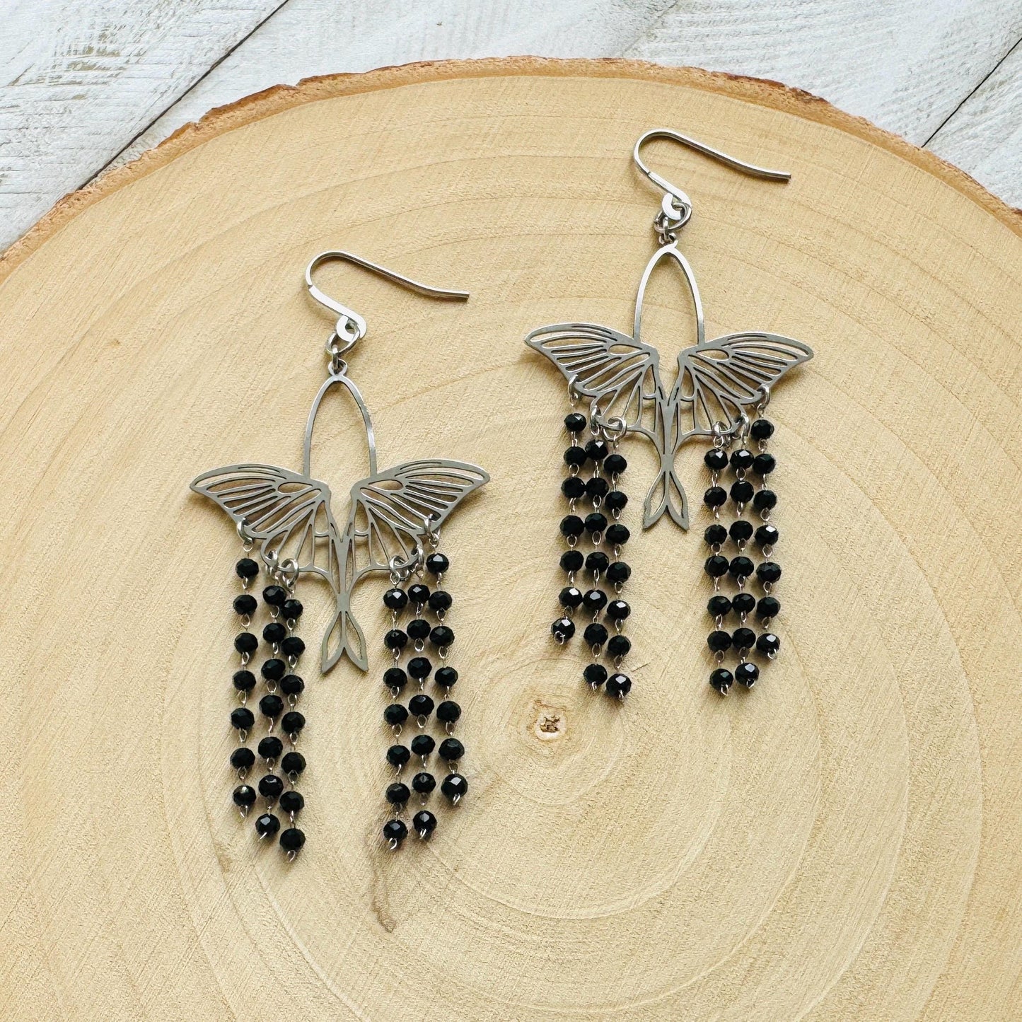 Moth Earrings