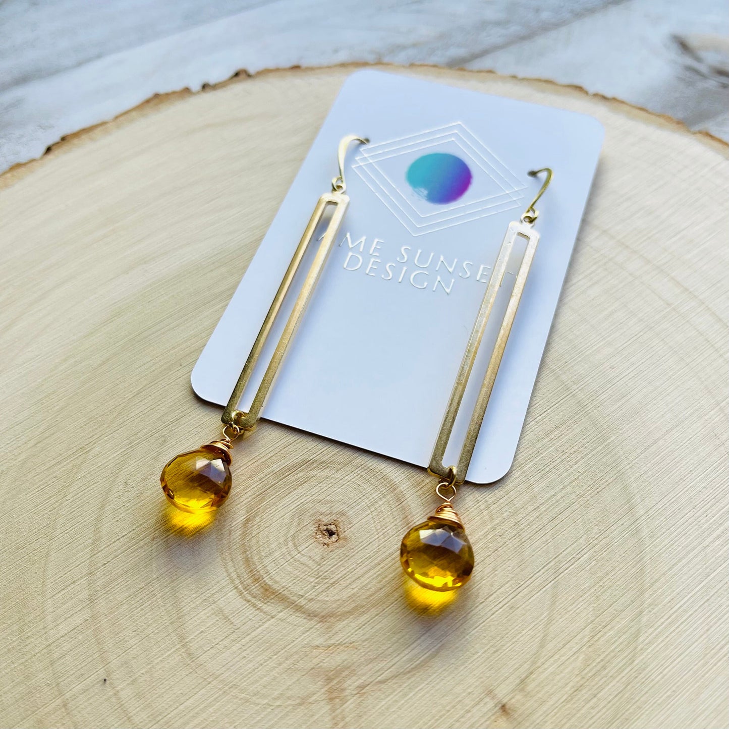 Citrine Earrings