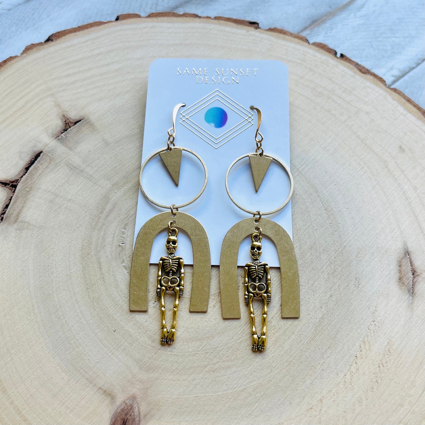 Skeleton Earrings