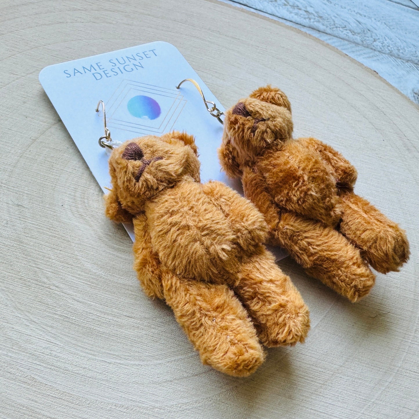 Teddy Bear Earrings