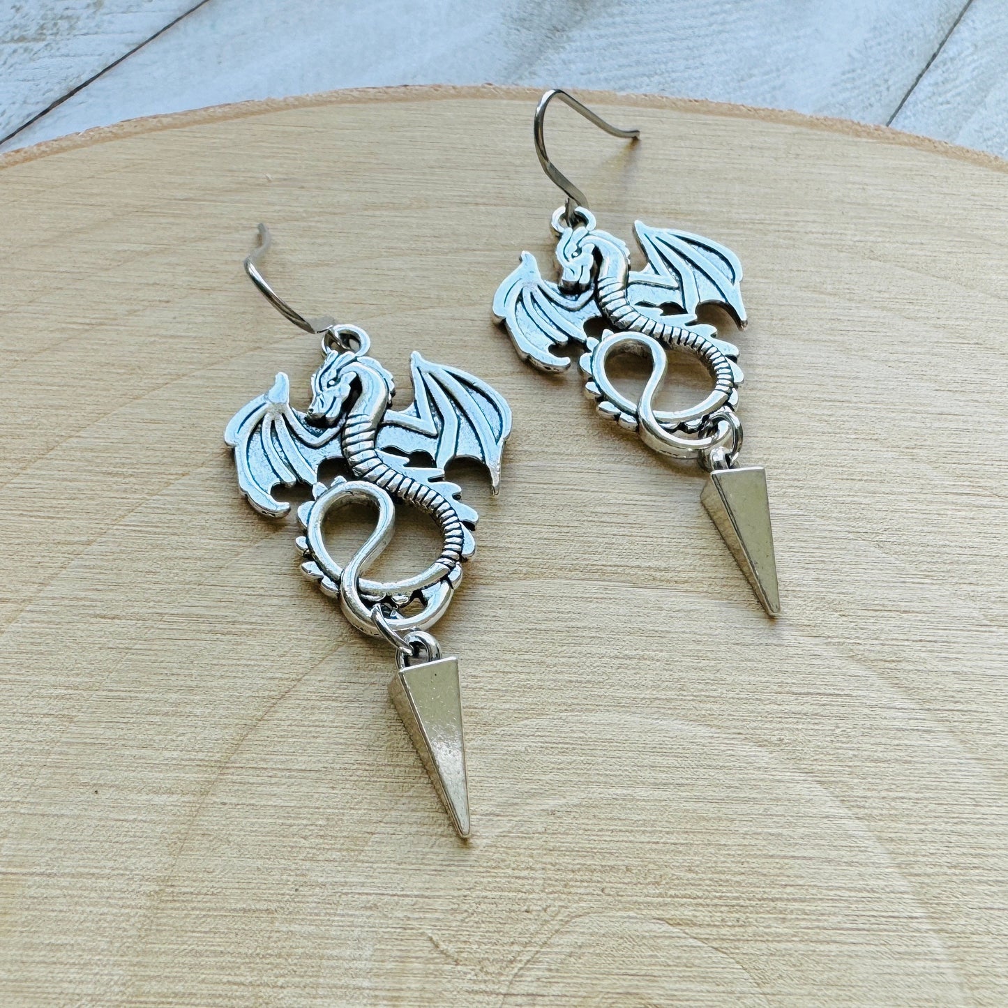 Dragon Spike Earrings