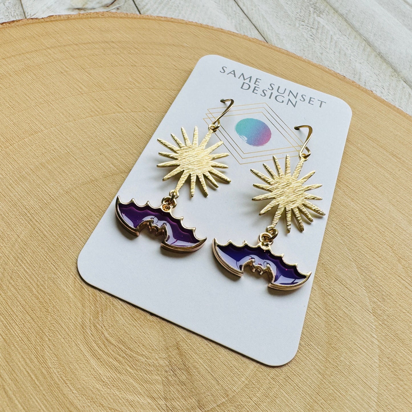 Bat Earrings